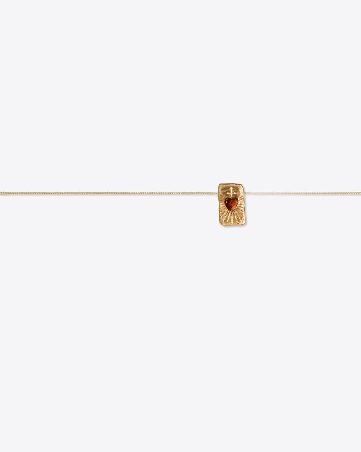 Collier L'amour Grenat Pascale Monvoisin