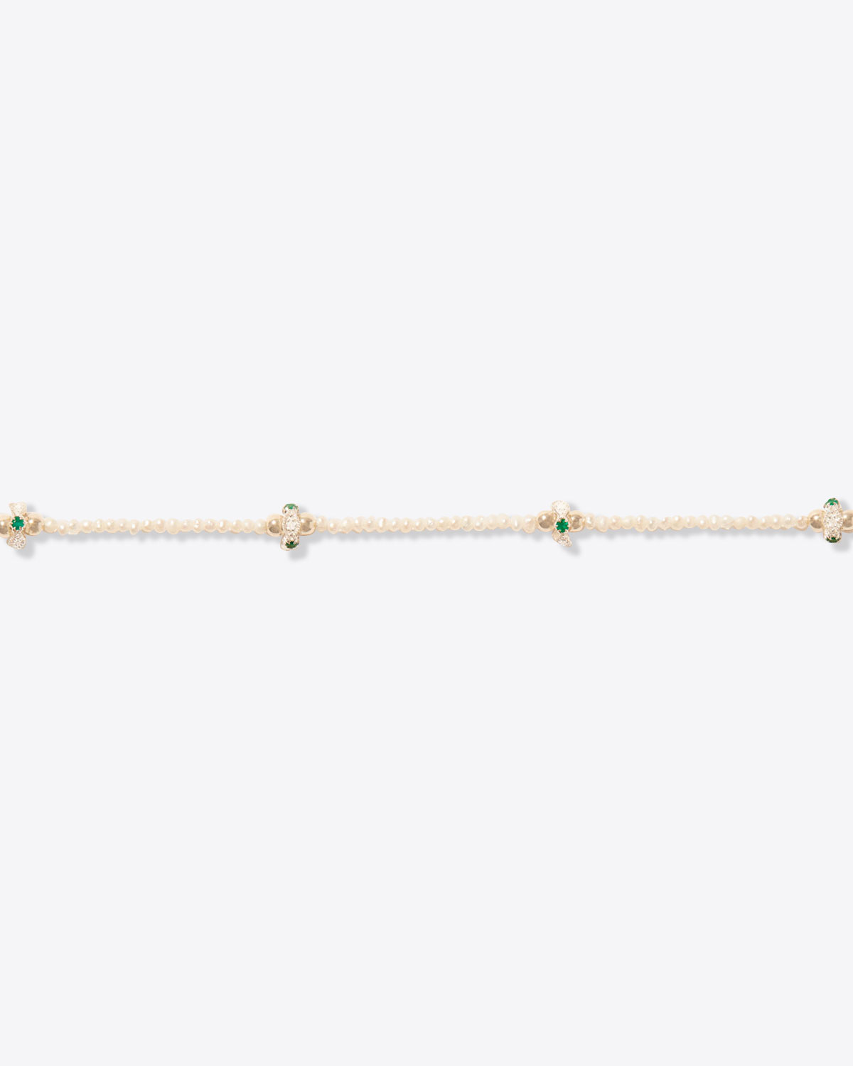 Produit Pascale Monvoisin Collier Chelsea n°1 Diamants Émeraudes