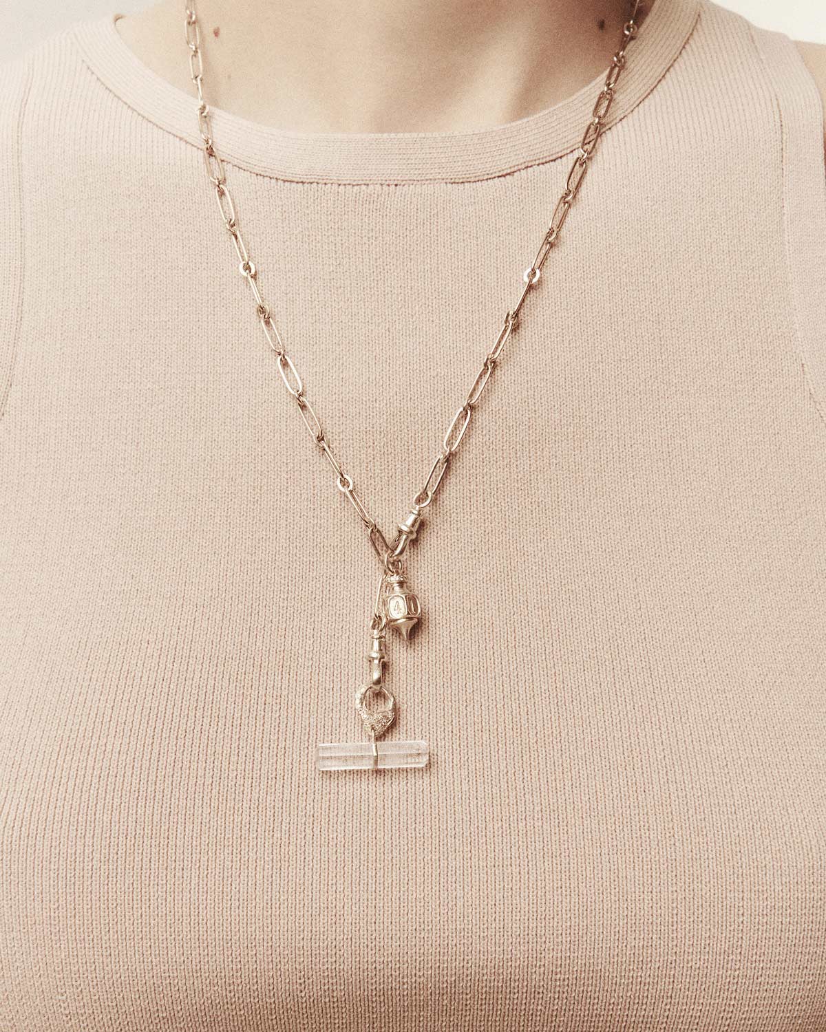 Collier Debbie N°3 Pascale Monvoisin en Or jaune.