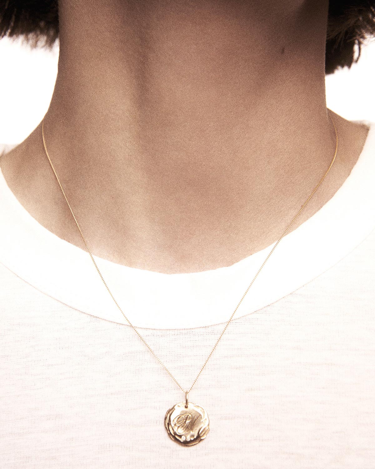 Collier Initiale 5 Pascale Monvoisin 