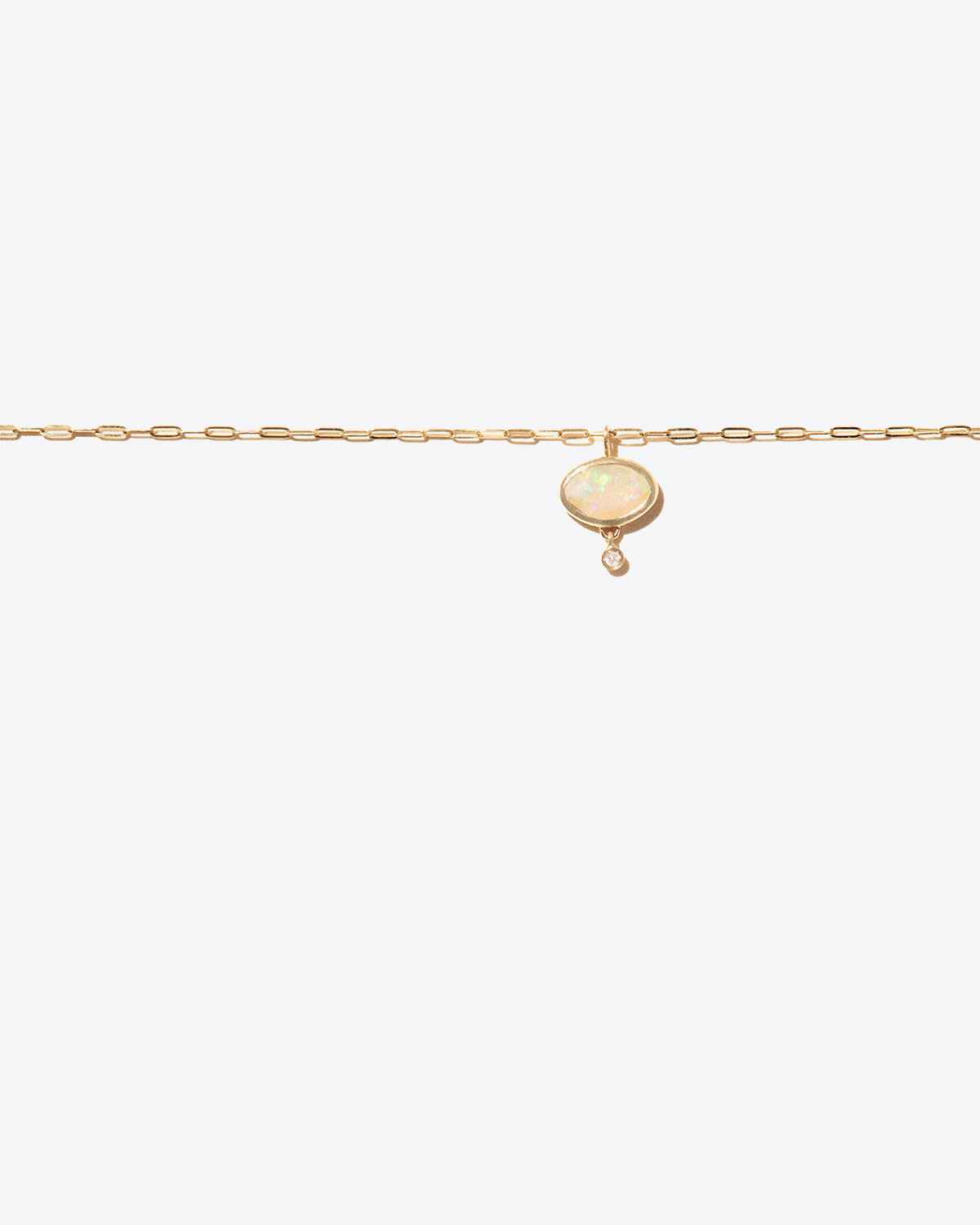 Produit Pascale Monvoisin Collier Opale Diamant
