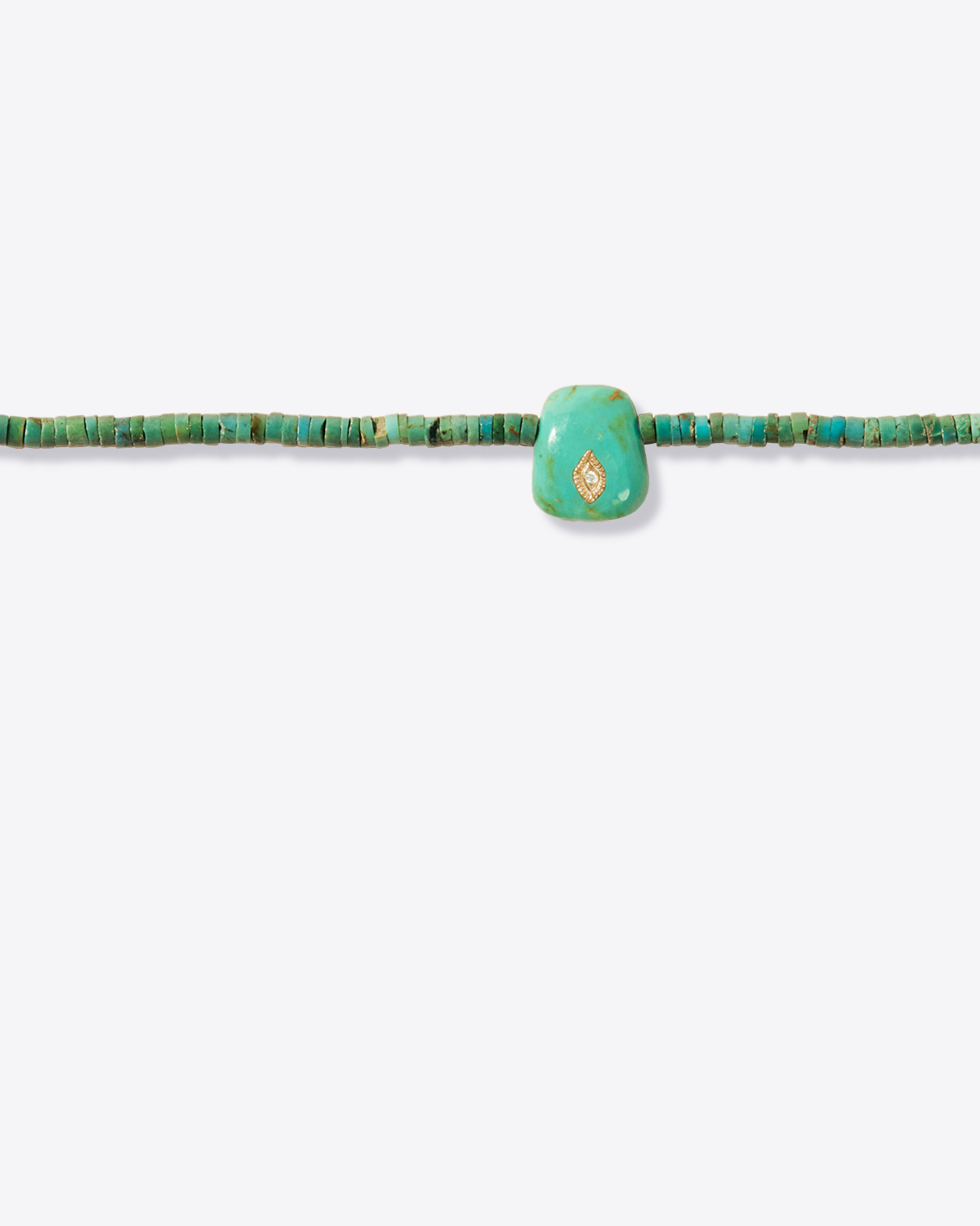 Collier Taylor N°2 Pascale Monvoisin turquoise 