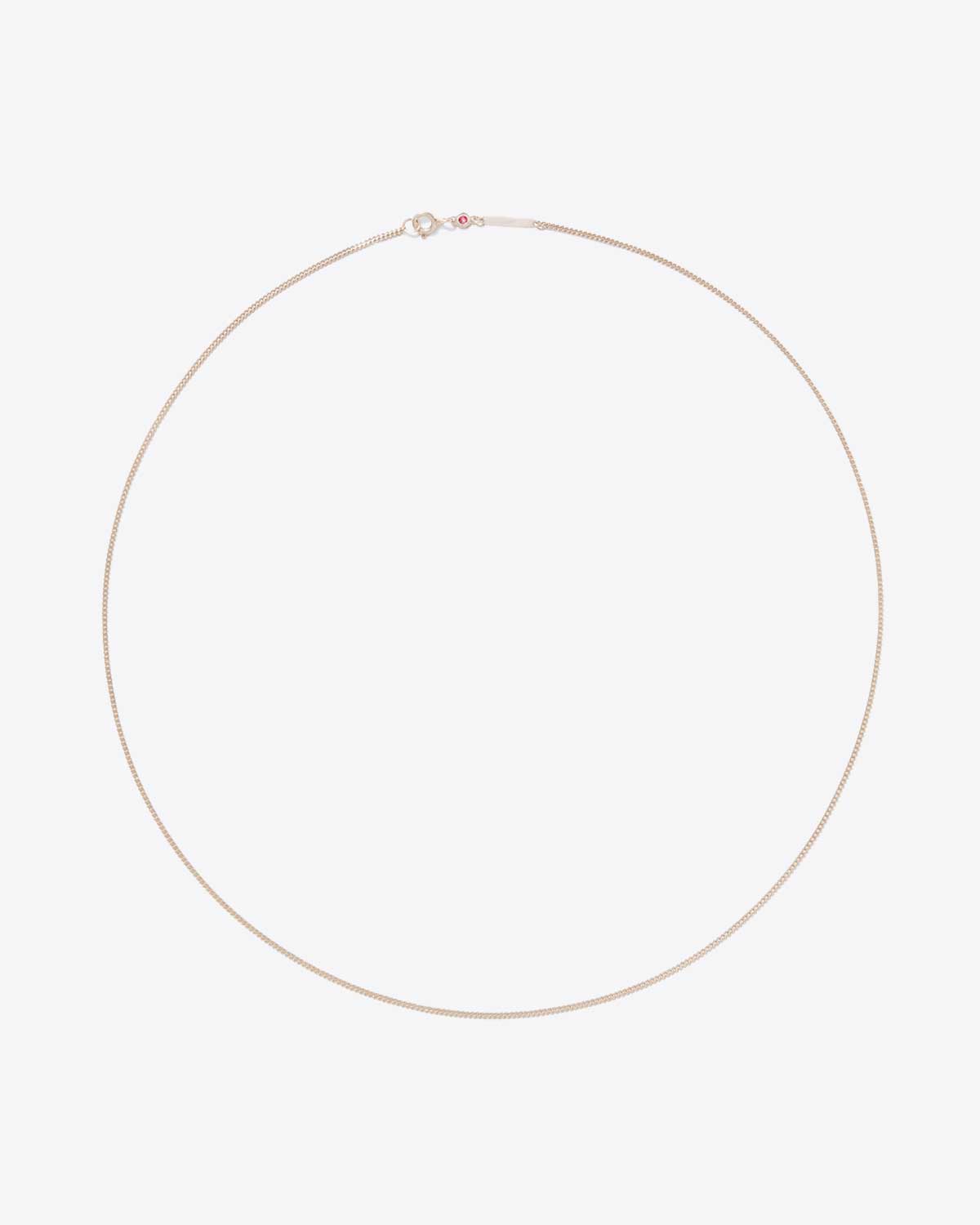 Produit Pascale Monvoisin  Collier chaine June en Argent 