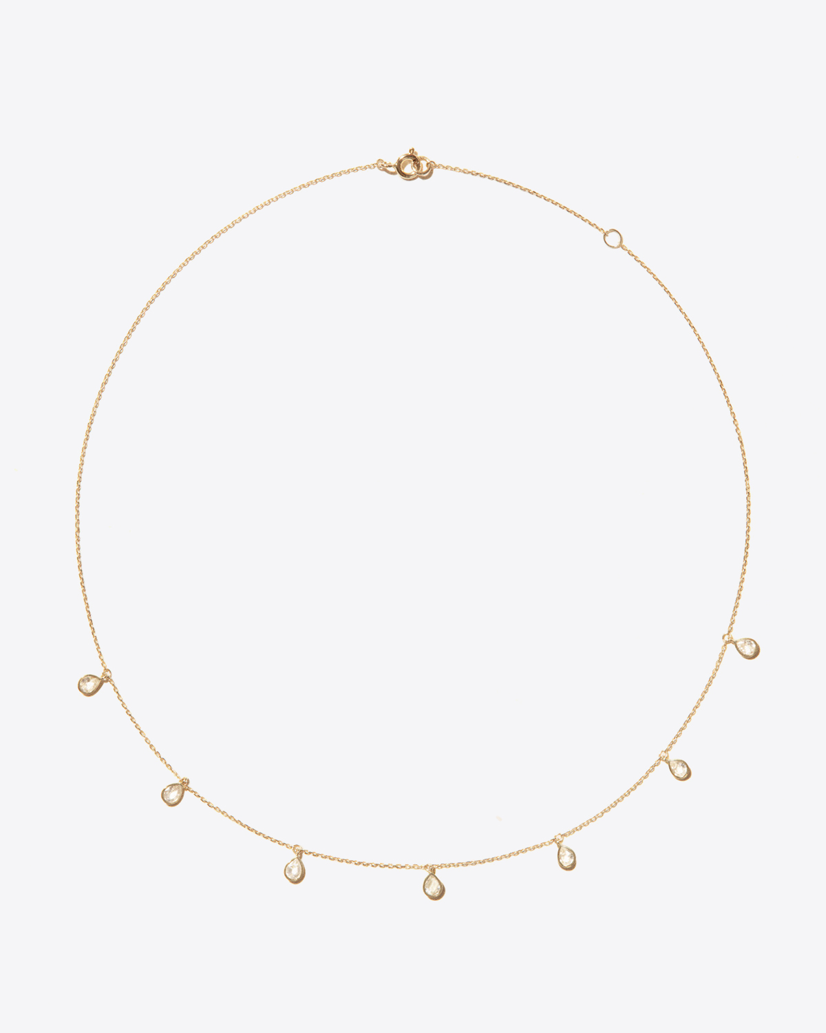  Collier Palerme  Pascale Monvoisin Saphir Blanc