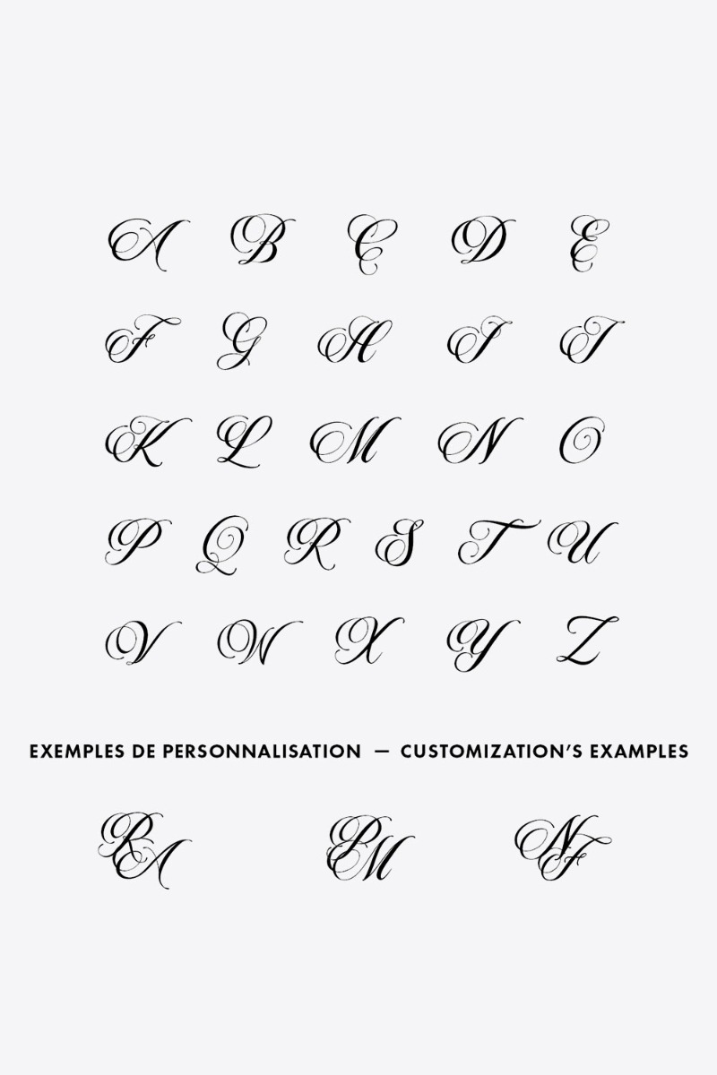 Gravures m&eacute;daille Initiale Pascale Monvoisin.