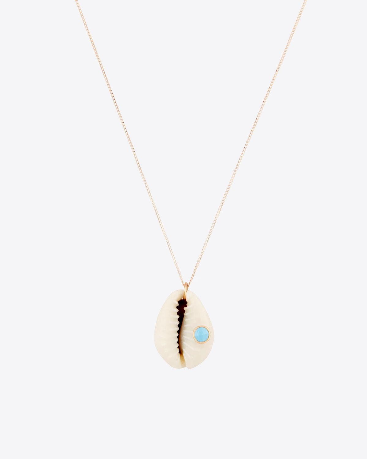 Pascale Monvoisin Cauri Turquoise Collier  