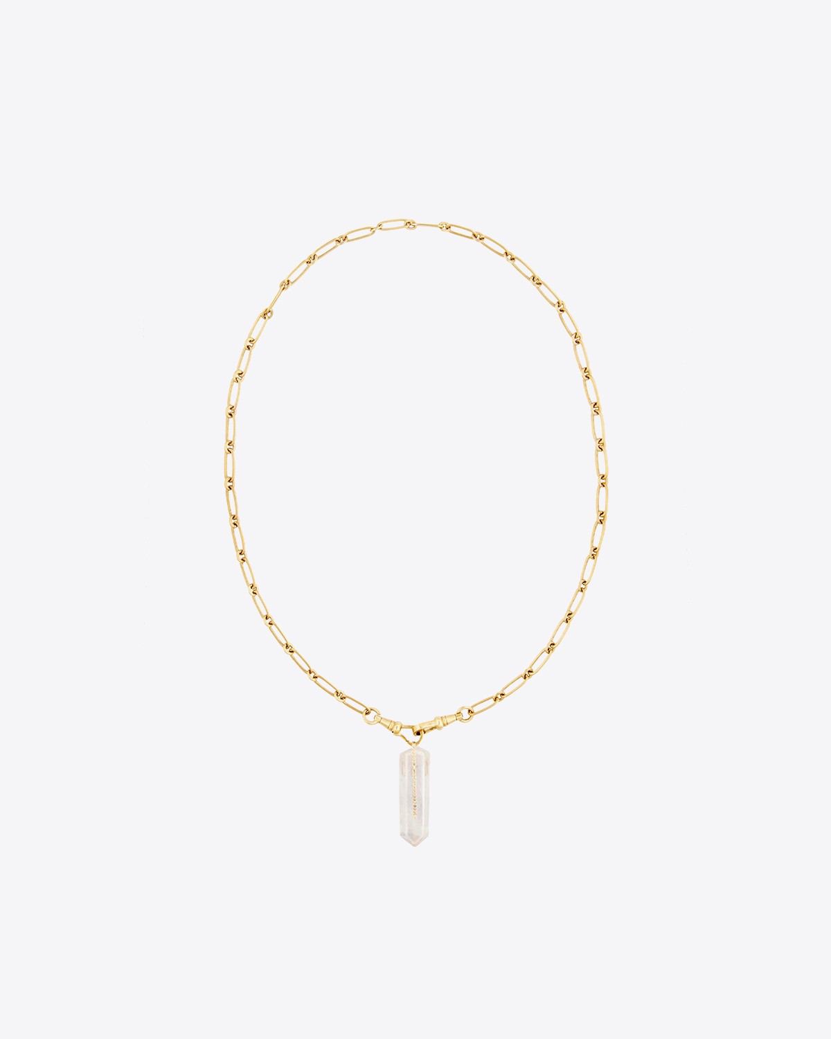 Pascale Monvoisin Moon N°2 Collier Or Jaune 9k