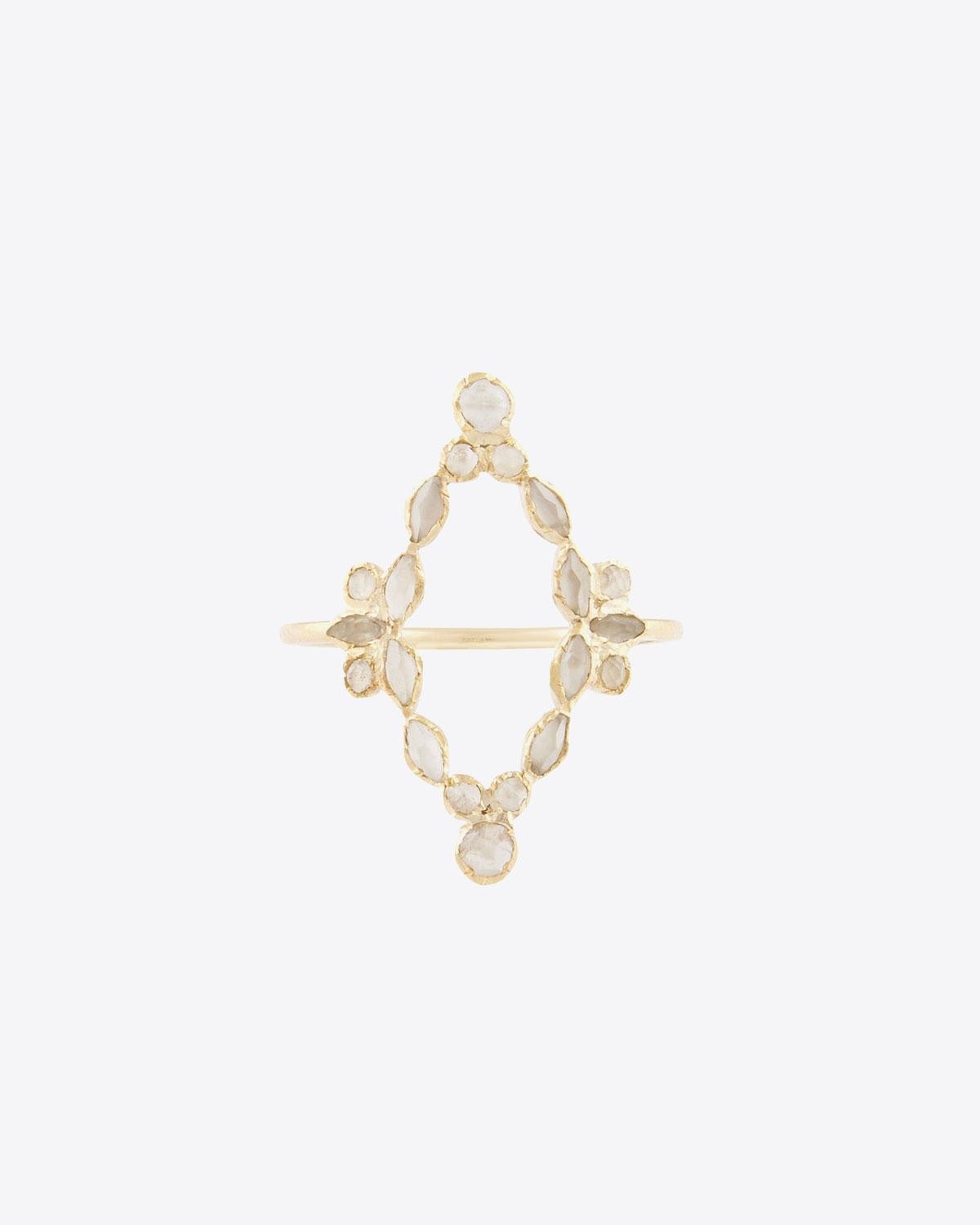 Image du produit Pascale Monvoisin Nour n°1 Bague Pierre de Lune & Or Jaune