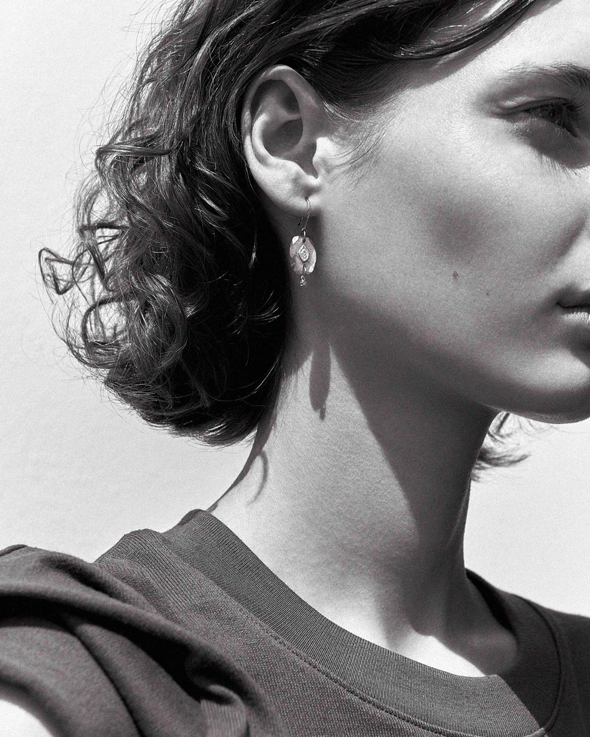 Image du produit Pascale Monvoisin Souad N°2 Boucle d'Oreille Citrine - 2