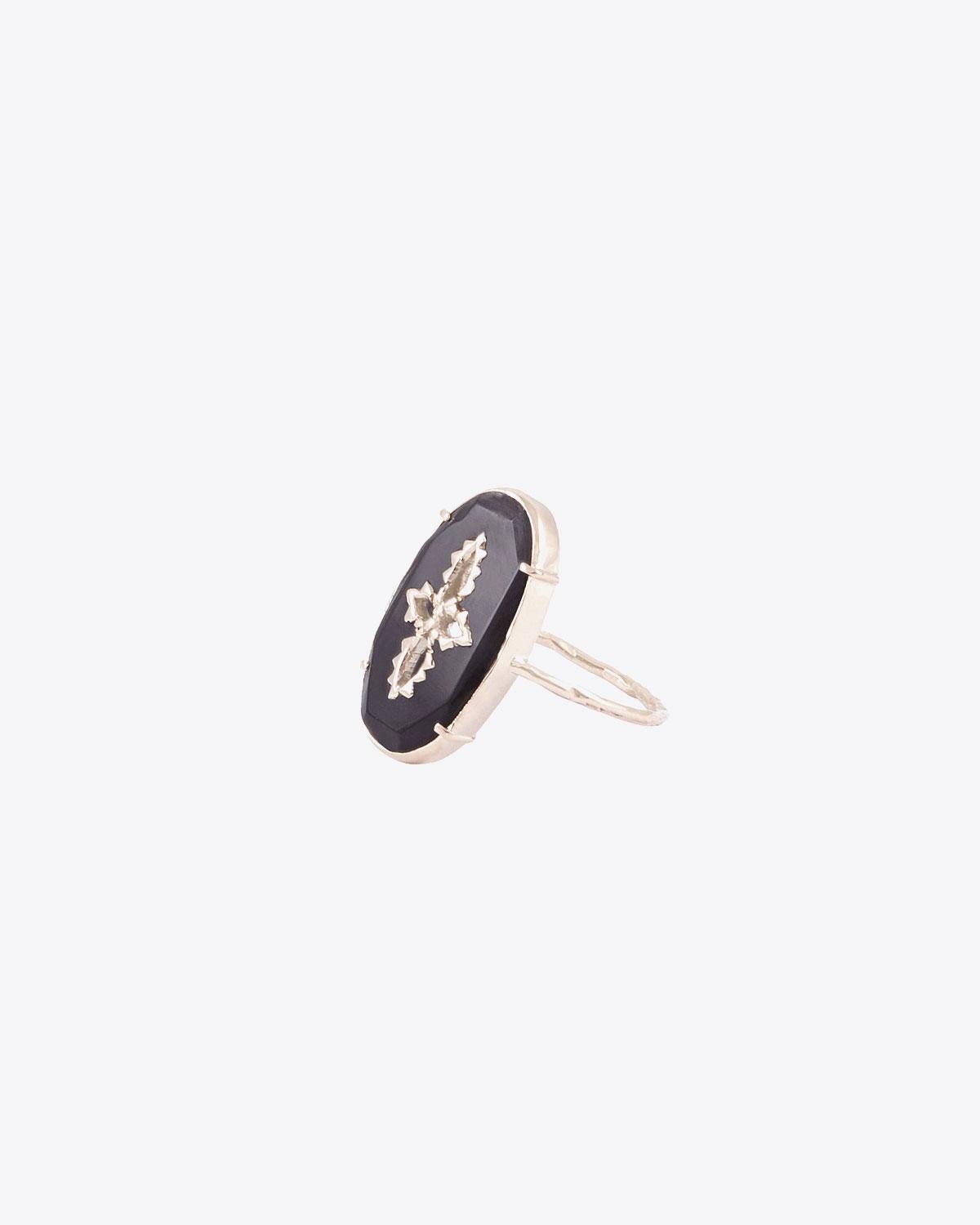 Pascale Monvoisin Sunday Noir Bague 