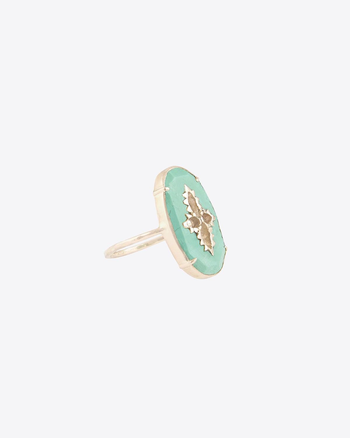 Pascale Monvoisin Sunday Turquoise Bague 