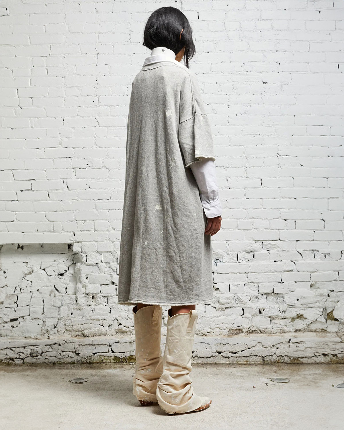 R13 online sweatshirt dress