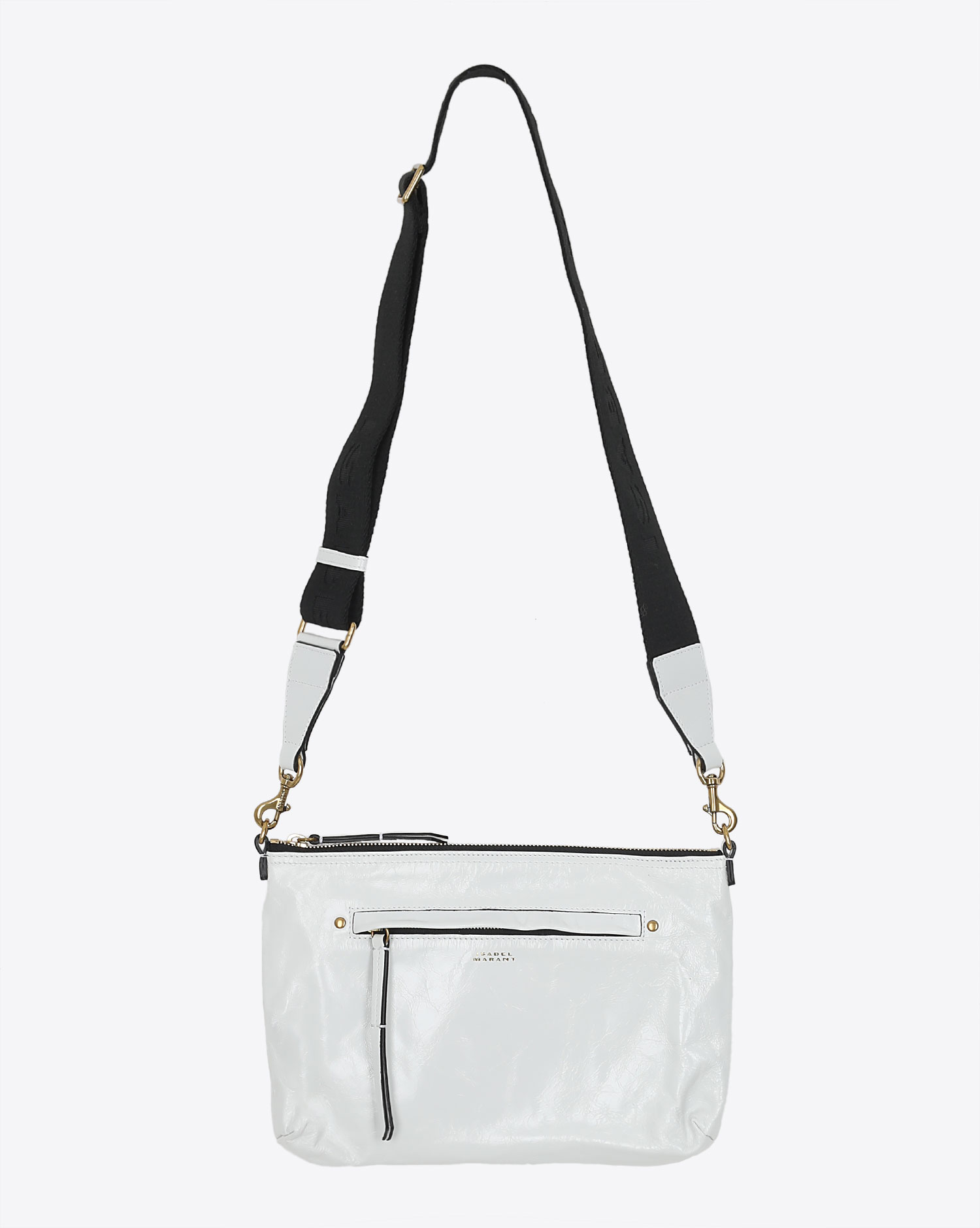 Pochette Nessah blanche Isabel Marant  