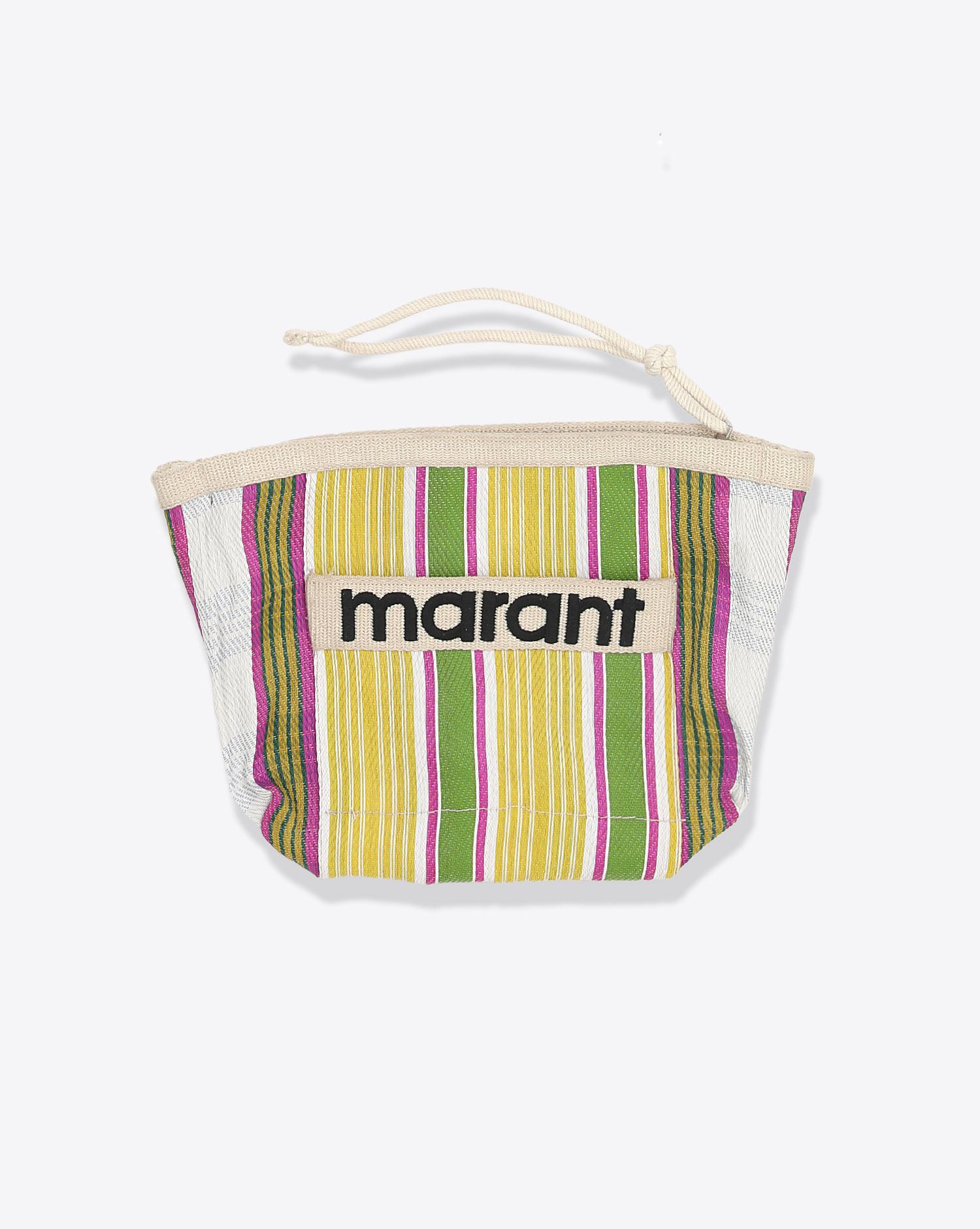 Isabel Marant Sac Pochette POWDEN Multicolor Yellow