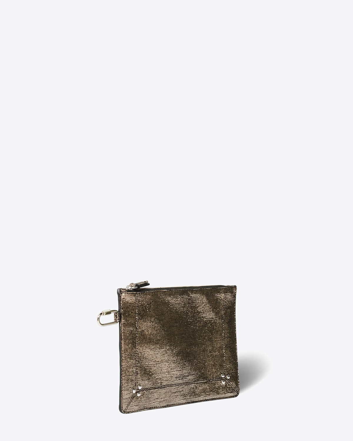 Image du produit Jérôme Dreyfuss Accessoires Collection Popoche M - Goatskin Lamé Champagne  - 2