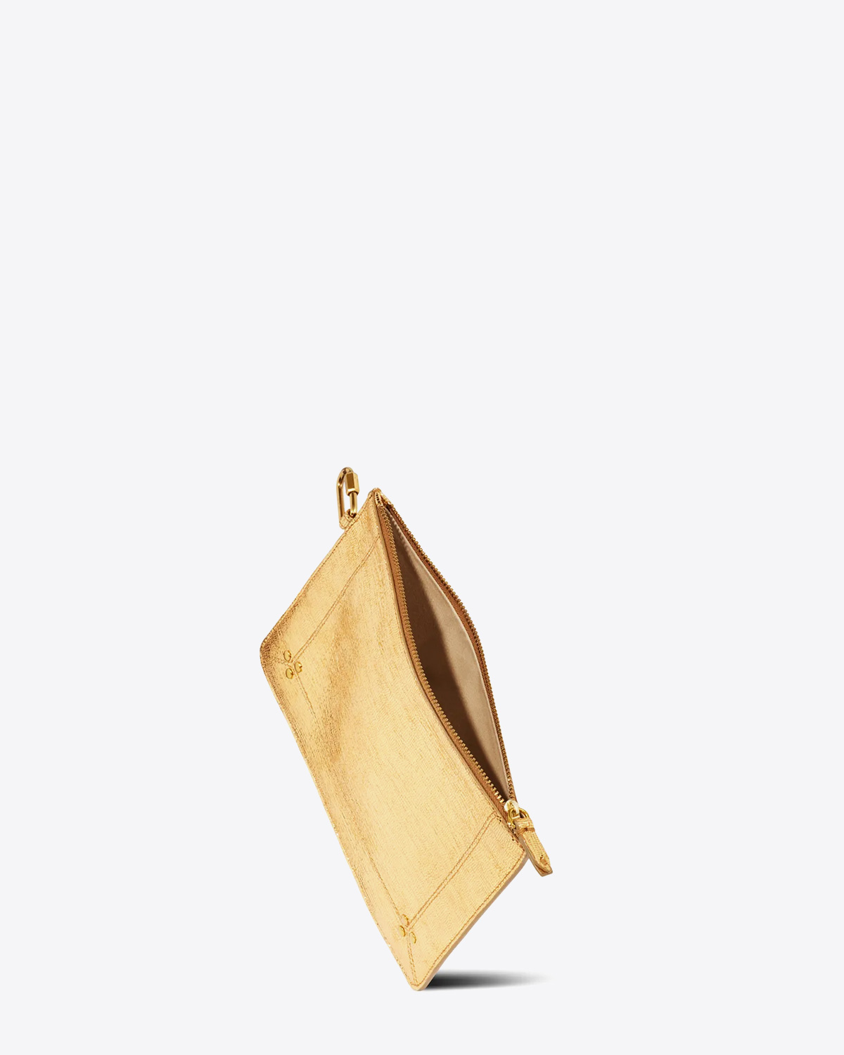 Image du produit Jérôme Dreyfuss Accessoires Collection Popoche M Goatskin Lamé Or   - 3