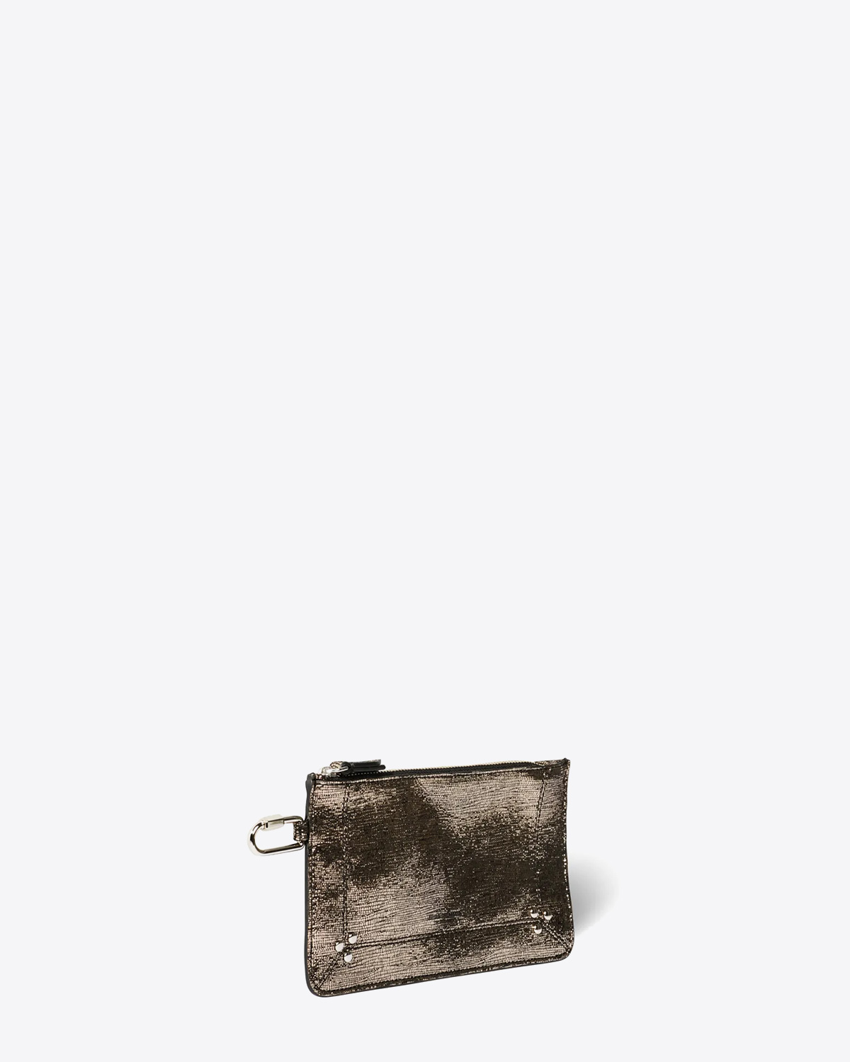 Image du produit Jérôme Dreyfuss Accessoires Popoche S – Goatskin Lamé Champagne  - 2