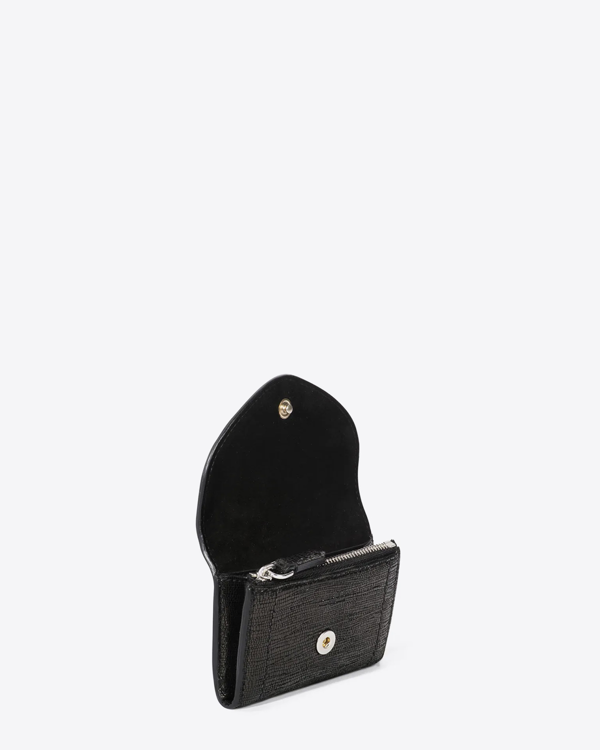 Jérôme Dreyfuss Accessoires Collection Helmut PM Goatskin - Lamé Noir