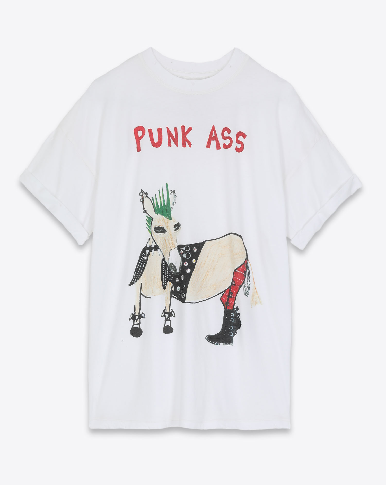 Tee-shirt Unfortunate Portrait Punk ass
