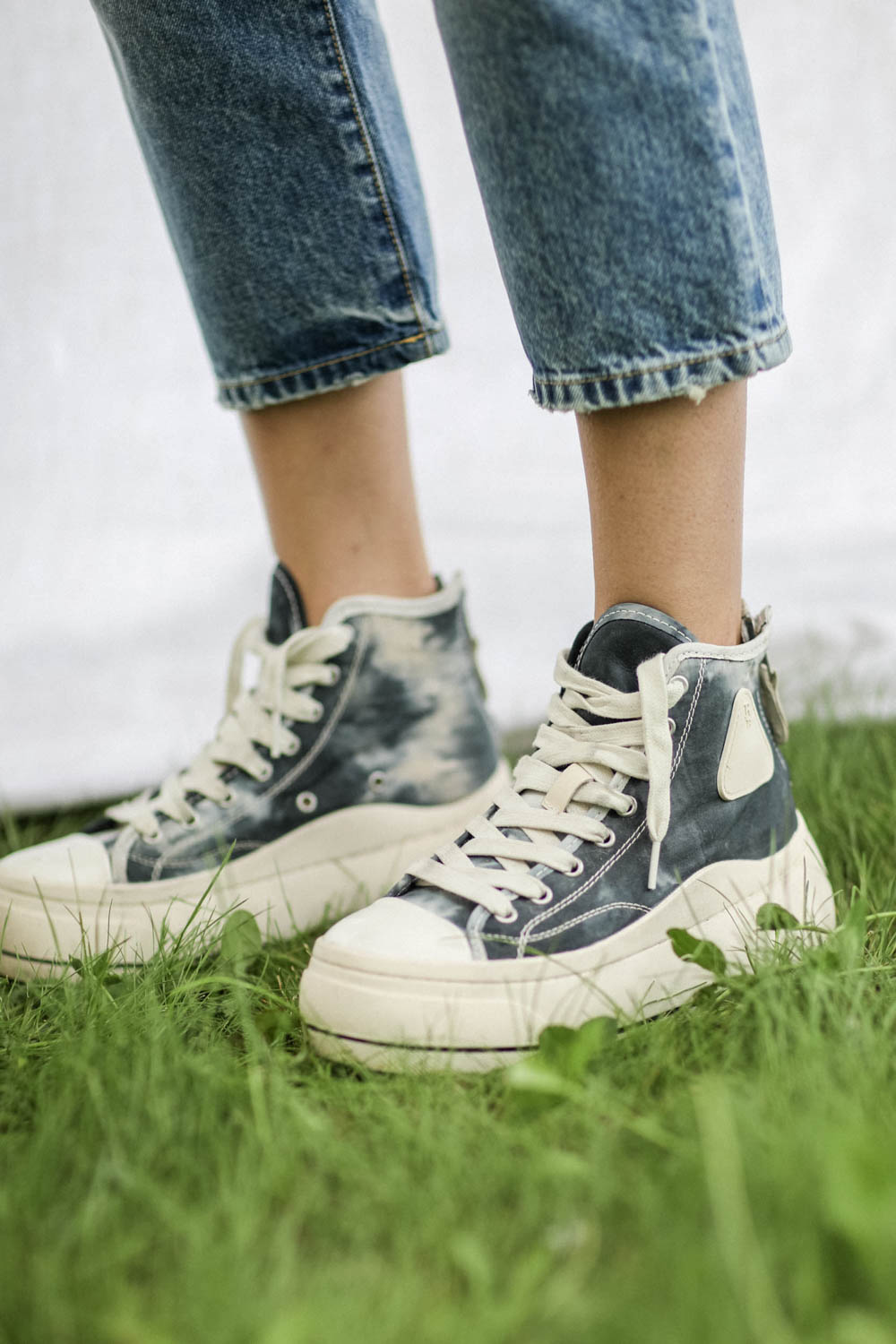 Image du produit R13 Denim Sneakers Kurt High Top – Tie Dye - 7