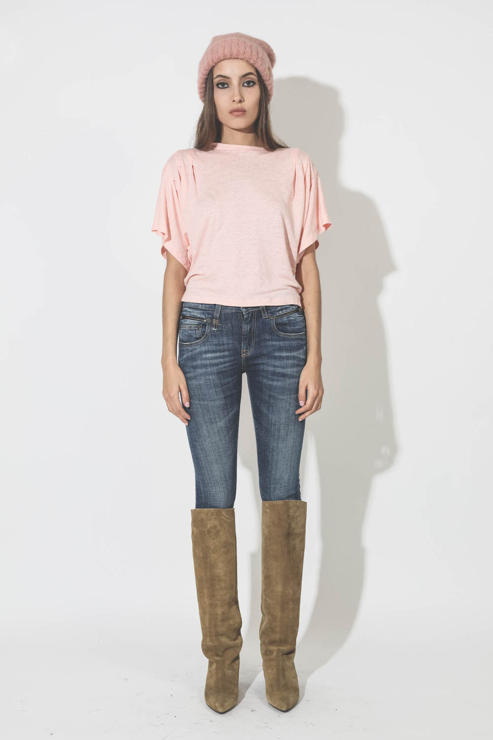 Golden Goose Bonnet Didi Rose 