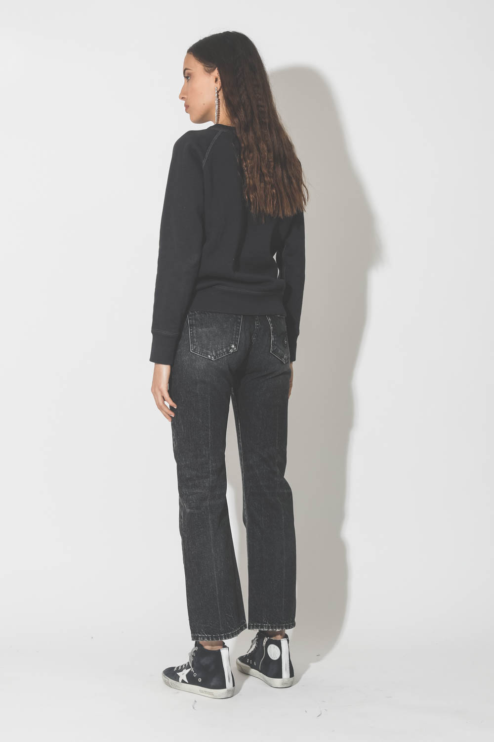 Image du produit R13 Denim Collection Courtney Slim - Everit Black  - 5