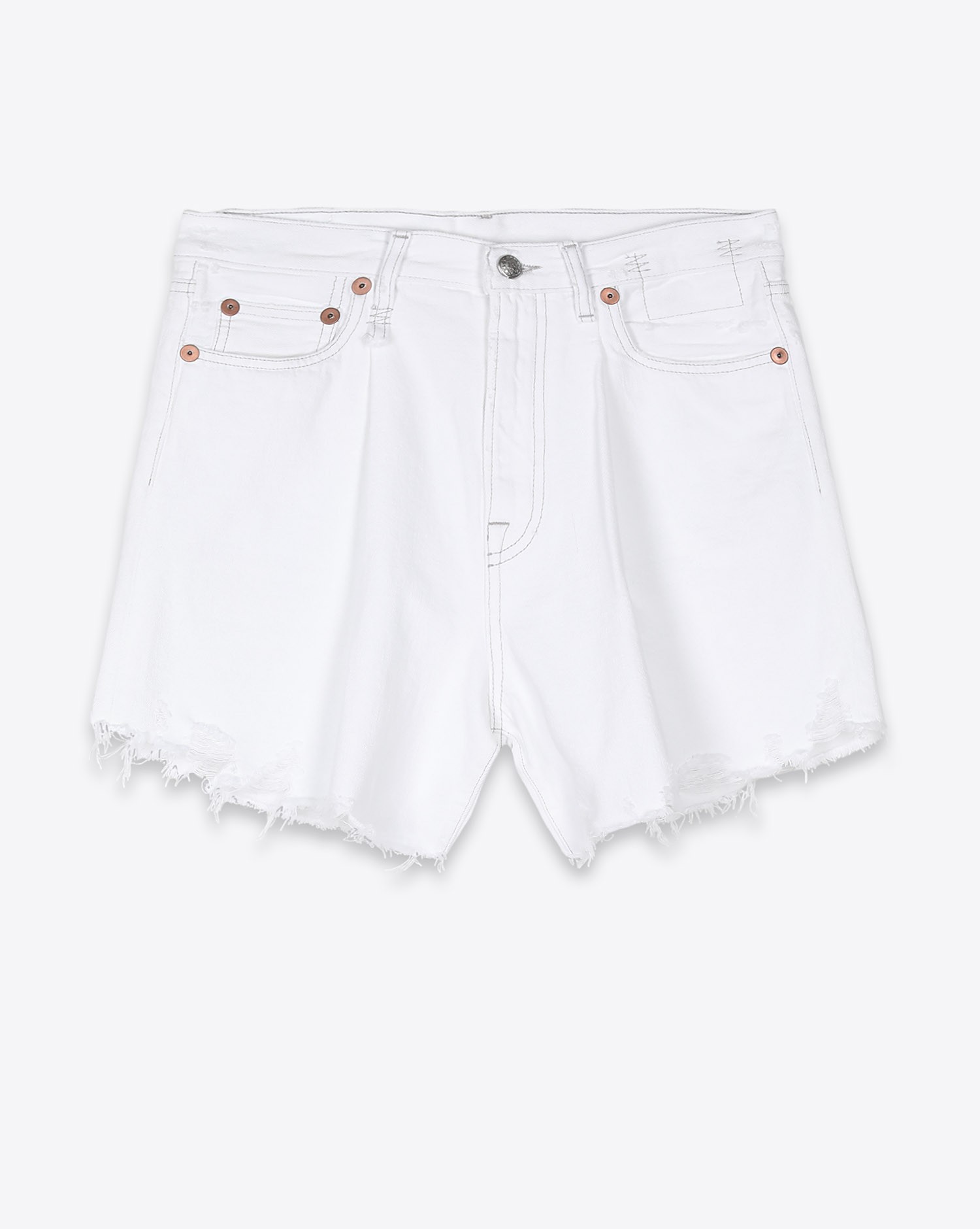 Image du produit R13 Damon Pleated Short - Holden White