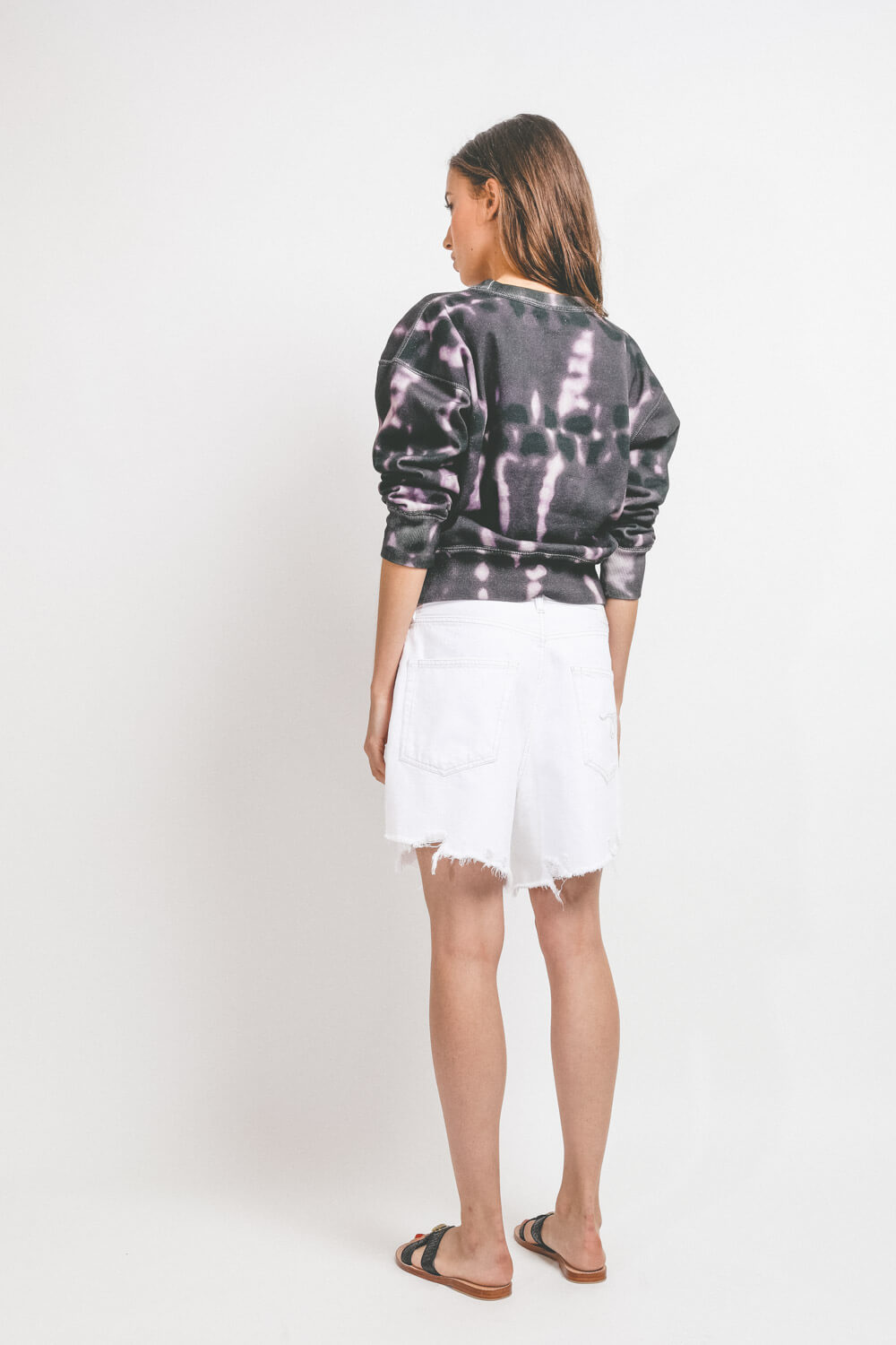 Image du produit R13 Damon Pleated Short - Holden White - 4