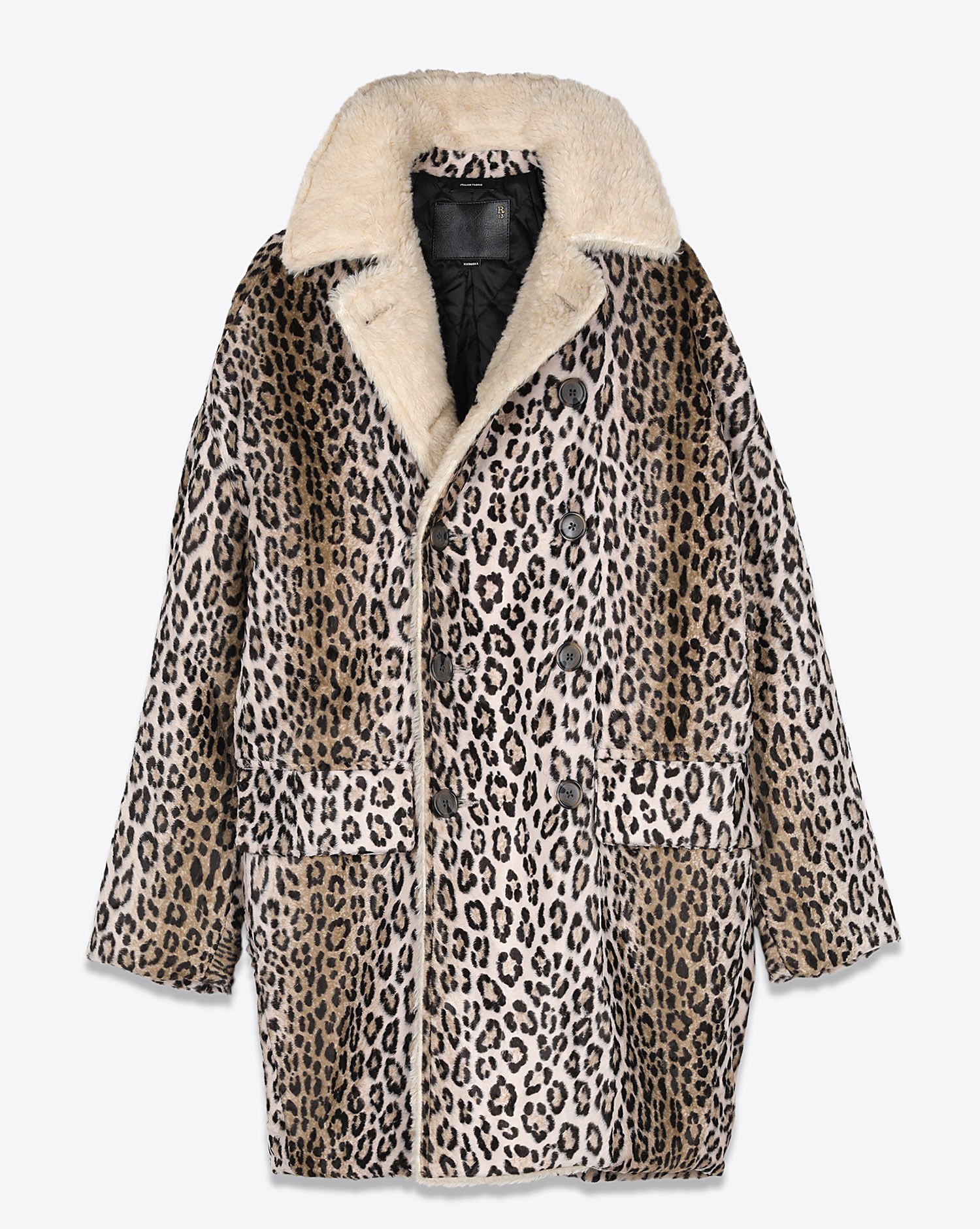Image du produit R13 Hunting Coat - Tan Leopard