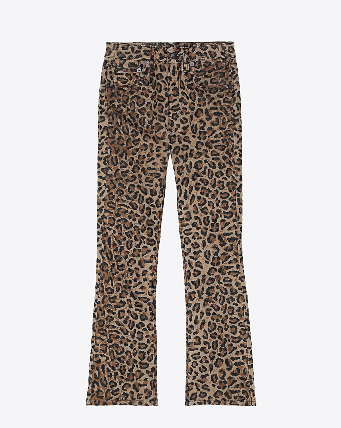 Image du produit R13 Denim Collection Kick Fit - Tan Leopard 