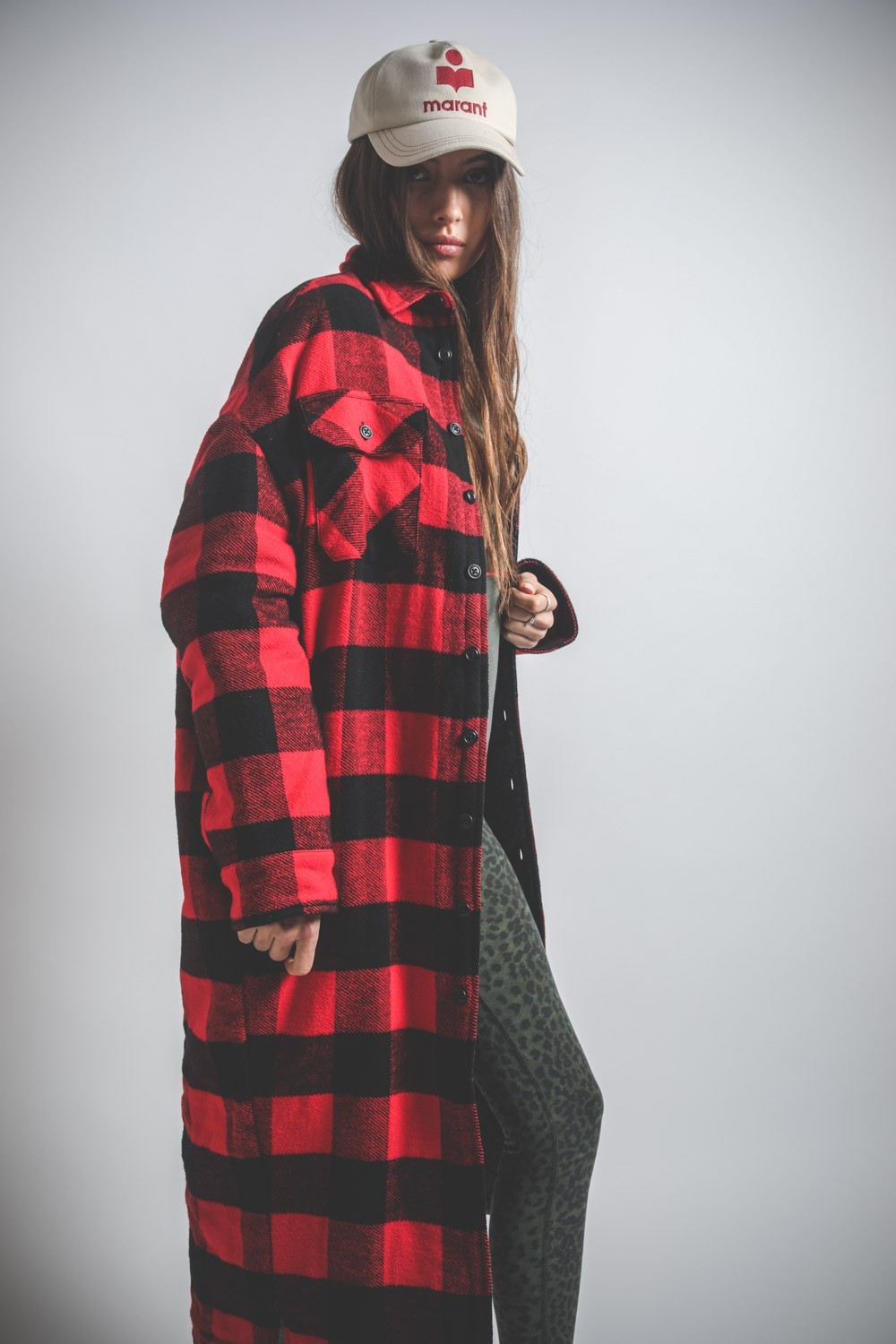 R13 long padded overshirt Clearance