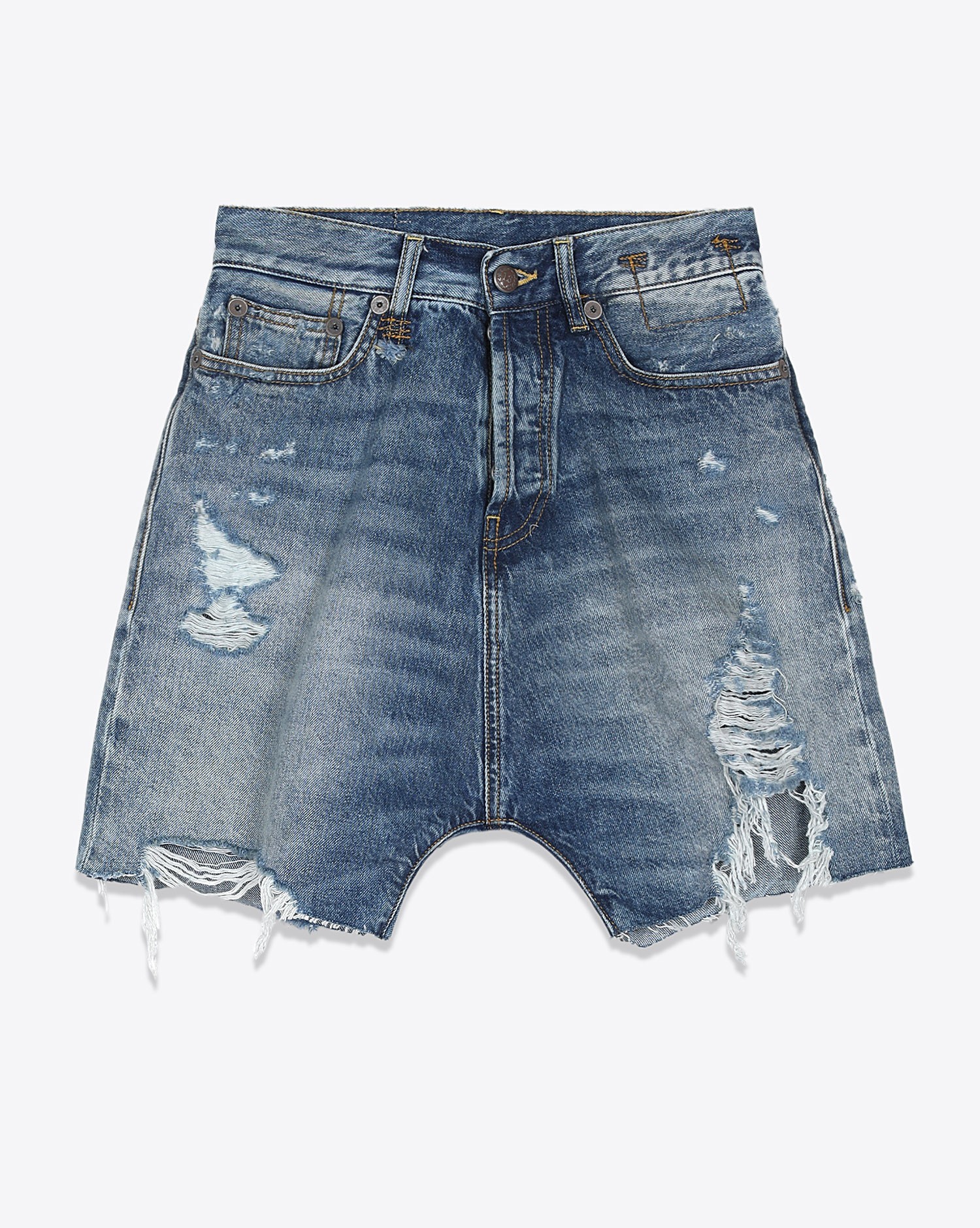 Image du produit R13 Denim Collection Marky Drop Short - Bain Blue