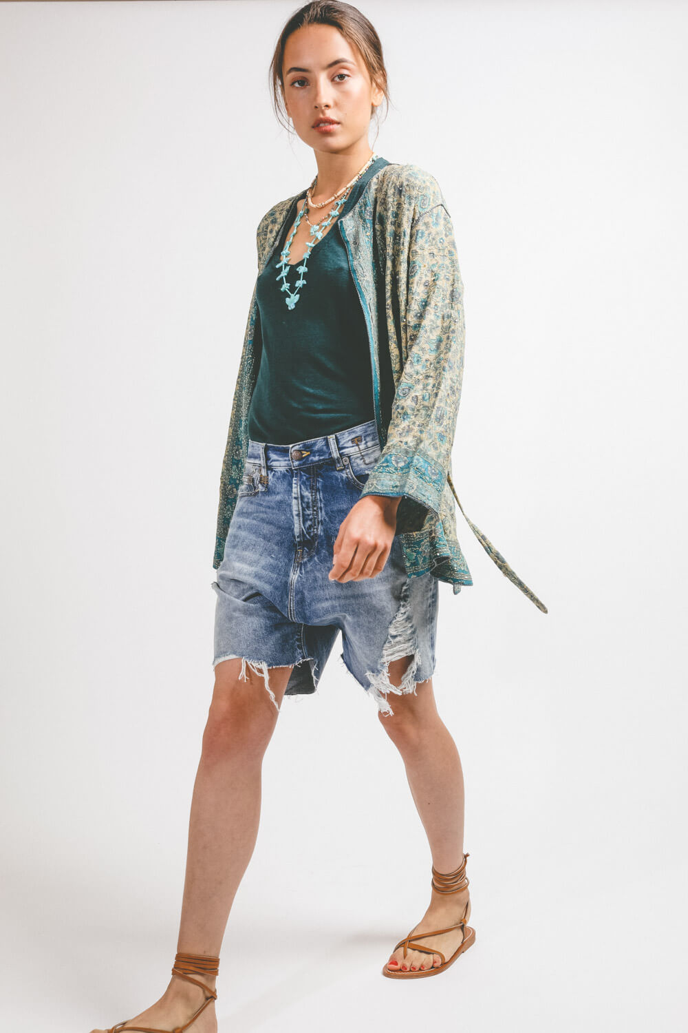 Image du produit R13 Marky Drop Short - Bain Blue - 2