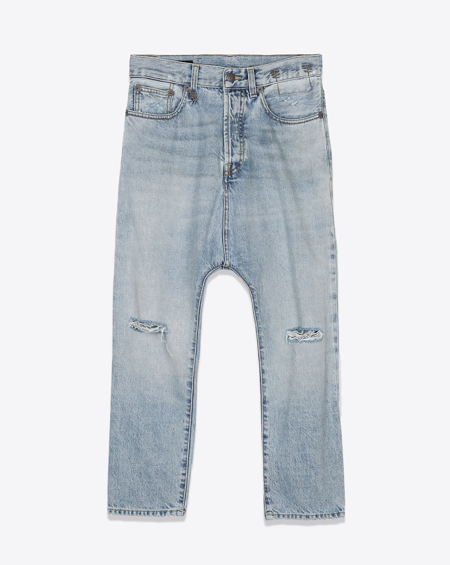 Image du produit R13 Denim Collection Tailored Drop - Logan Blue