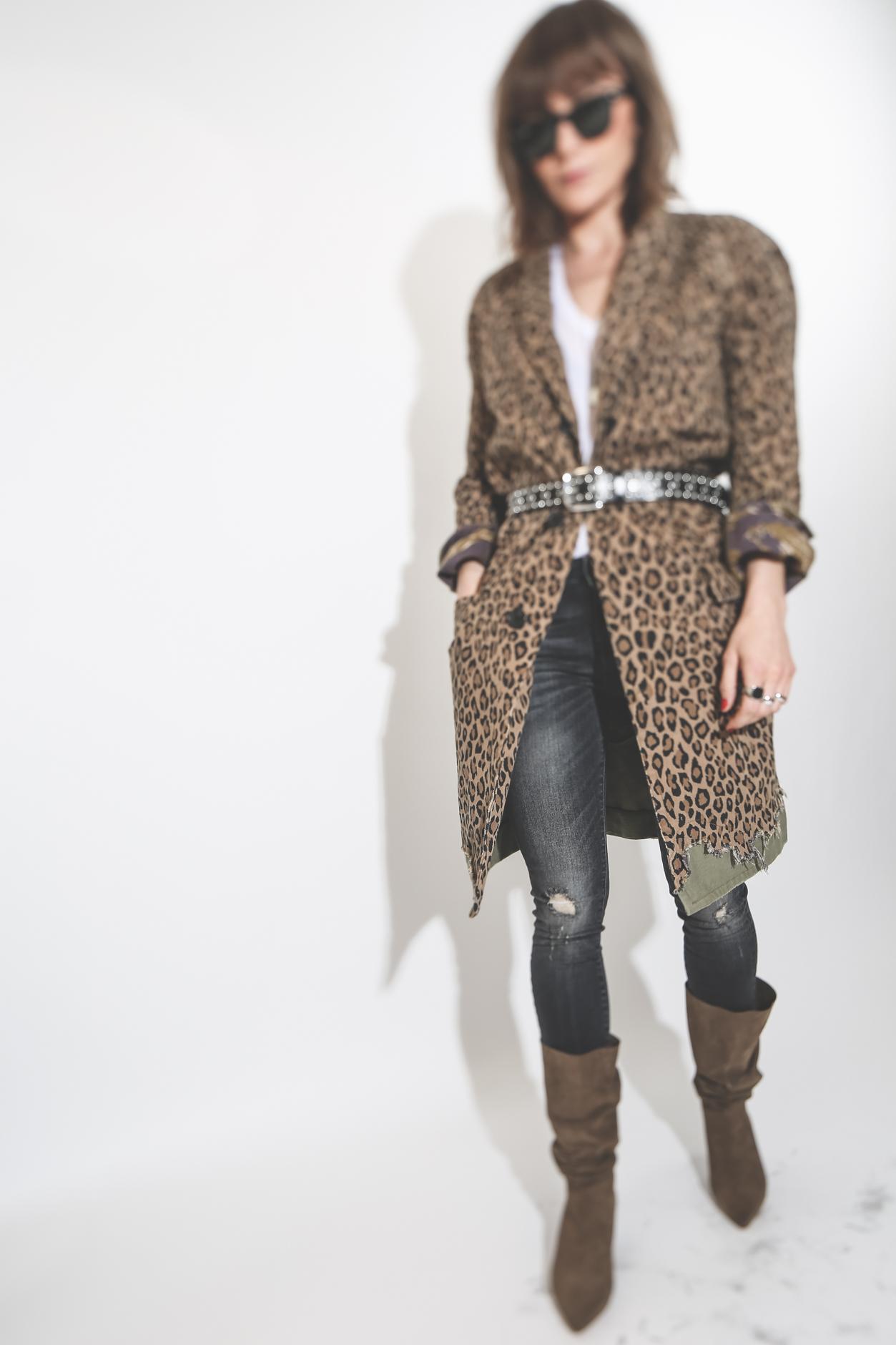 R13 Denim Permanent Alison Skinny - Strummer Black  