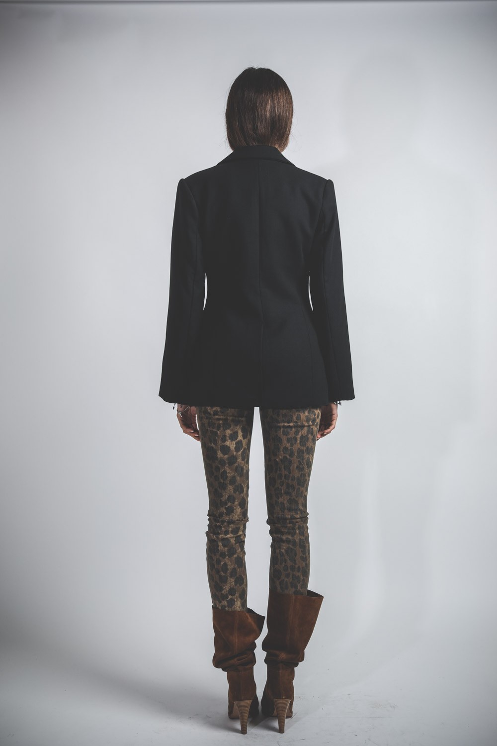 Image du produit R13 Denim Permanent Kate Skinny-Leopard - 4