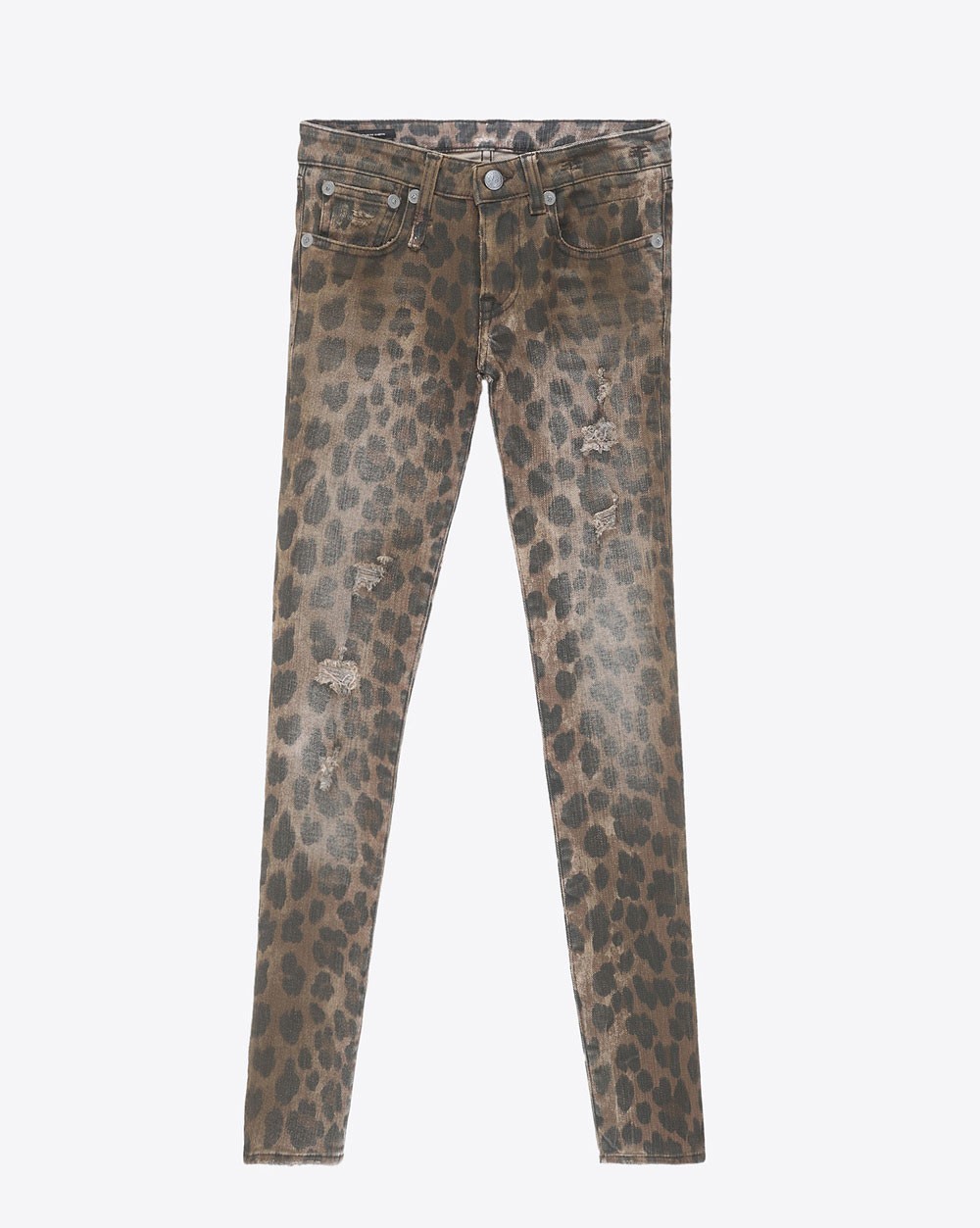 Image du produit R13 Denim Permanent Kate Skinny - Leopard