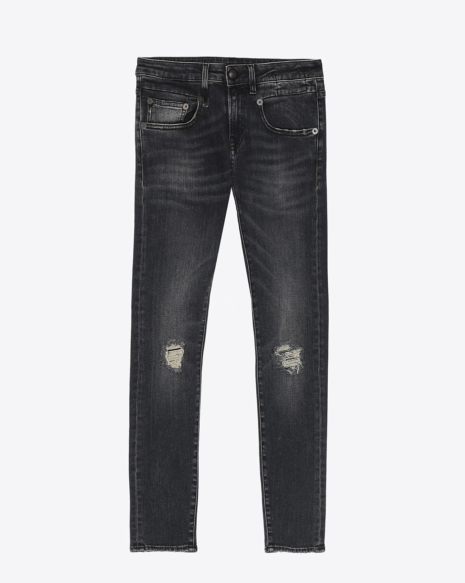 R13 Denim Pré-Collection Boy Skinny - Aiden Black   