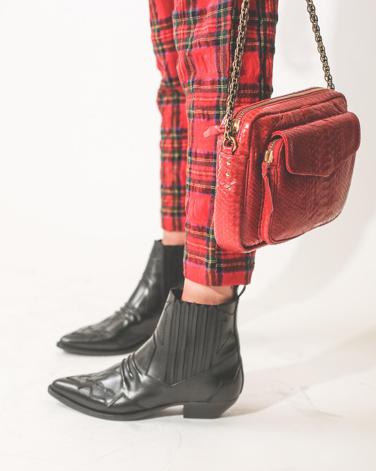 R13 Denim Pré-Collection P J Pant - Red Tartan