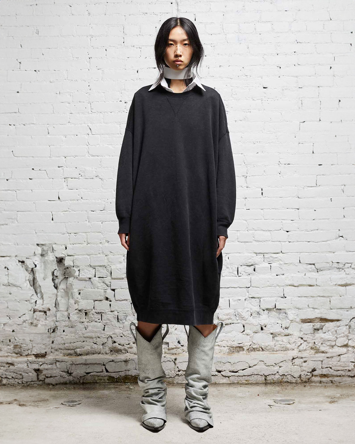 R13 Robe Sweatshirt Elongated