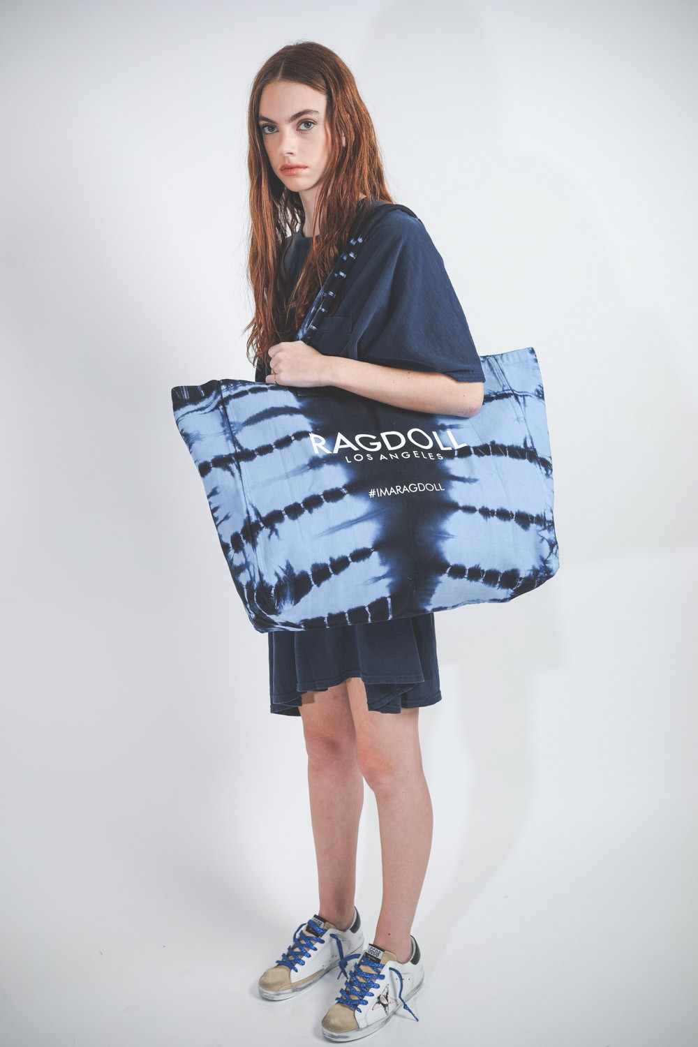 Image du produit Ragdoll LA Holiday Bag  – Navy Tie Dye   - 2
