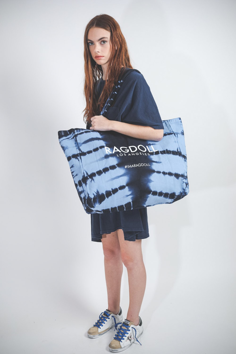 Image du produit Ragdoll LA Holiday Bag  – Navy Tie Dye   - 2