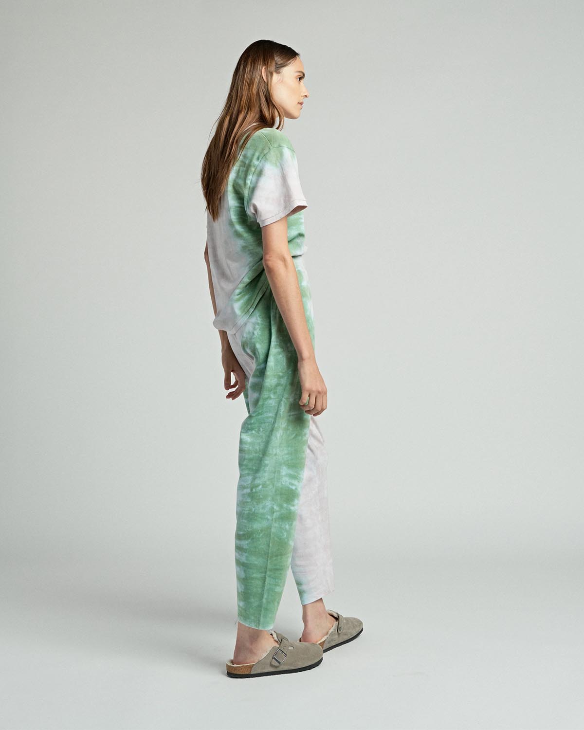 Image du produit Ragdoll LA Jersey Jogger - Green Tie Dye - 4