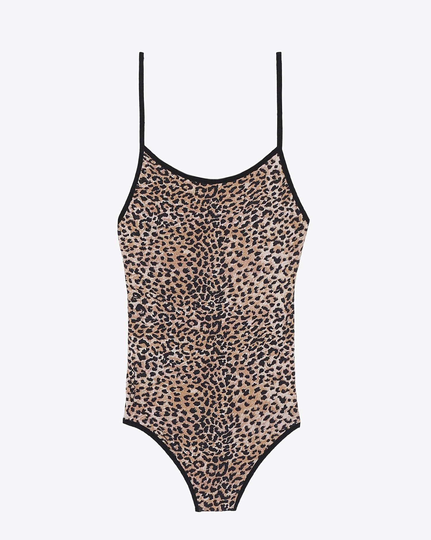Ragdoll LA Leopard Bodysuit Camel Leopard  