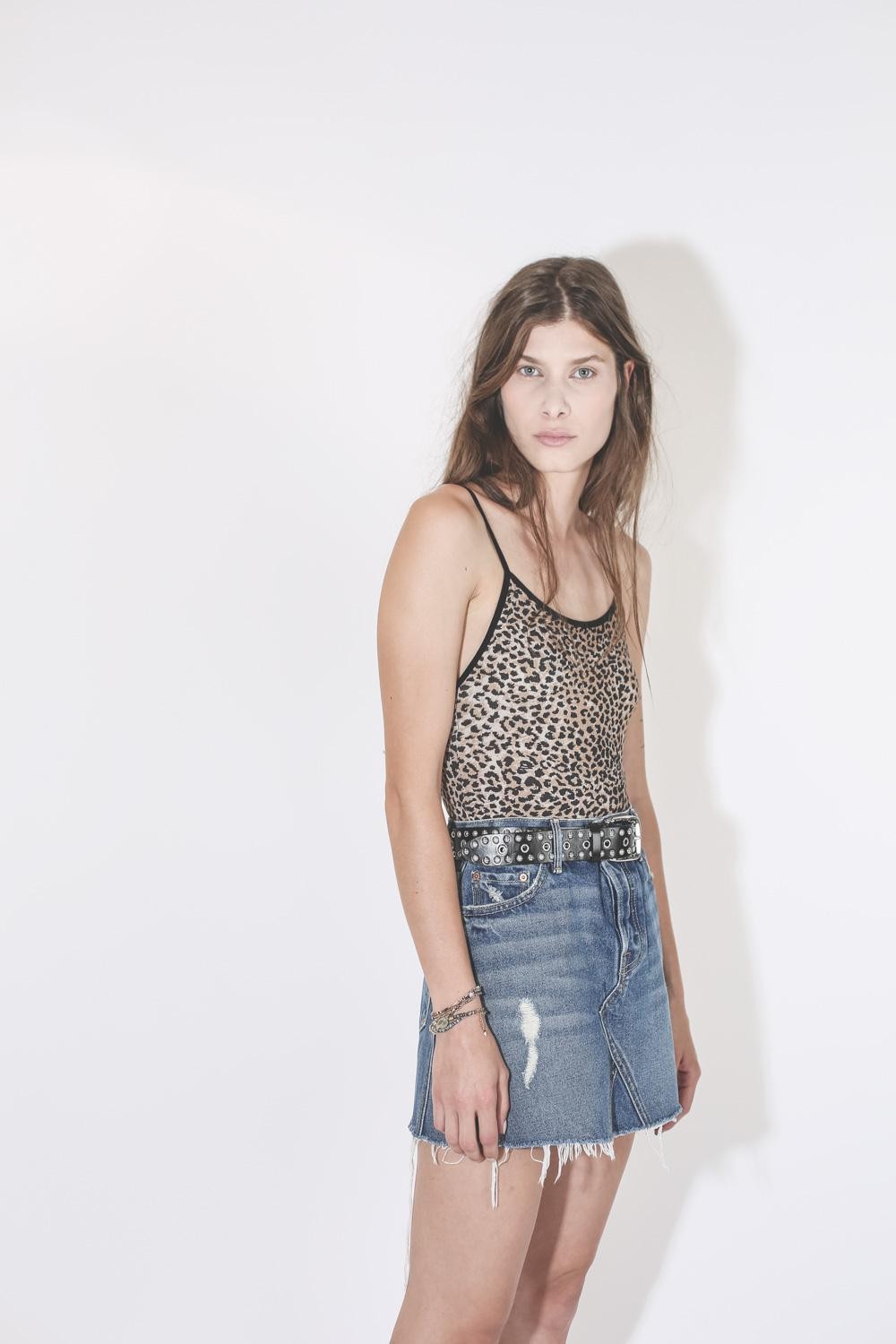 Ragdoll LA Leopard Bodysuit Camel Leopard  