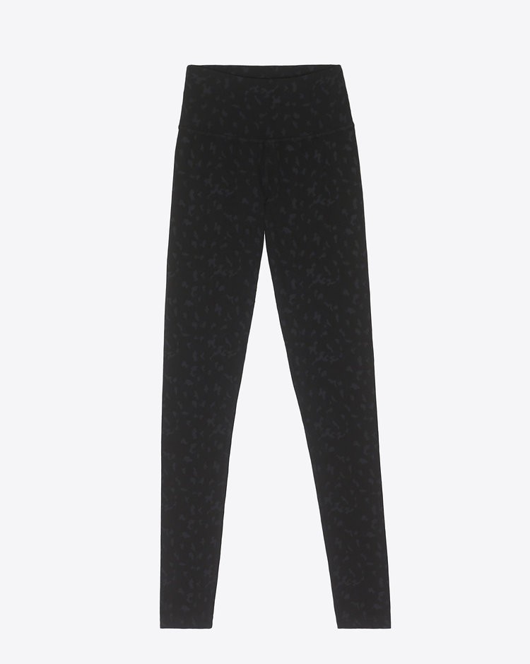 Ragdoll LA Leopard Legging - Faded Black 