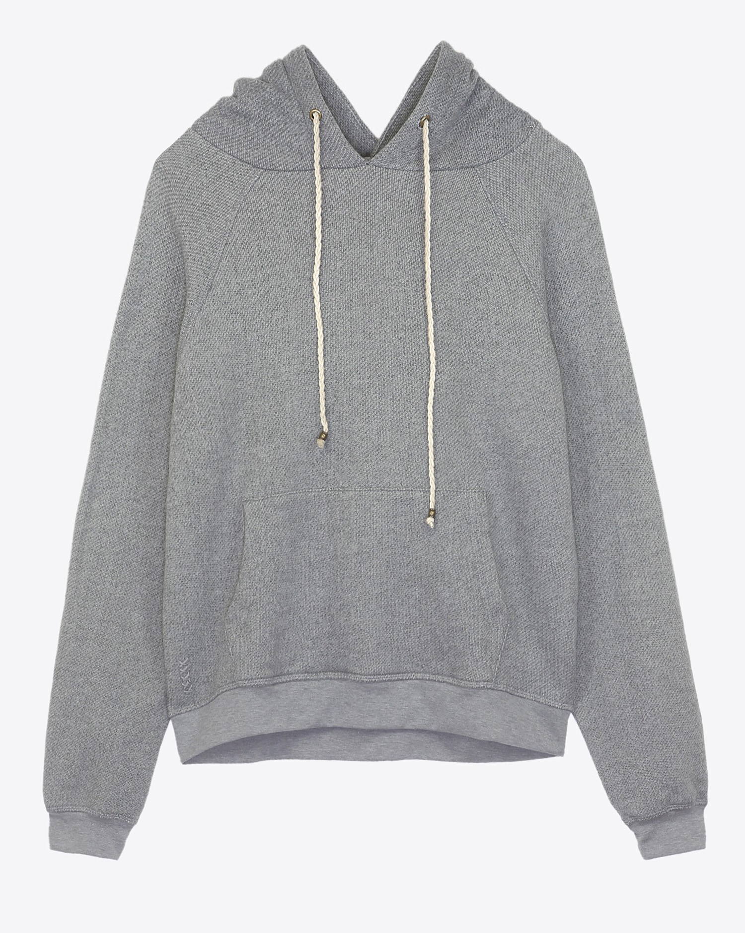 Ragdoll LA Oversized Pull On Hoodie - Grey Melange  