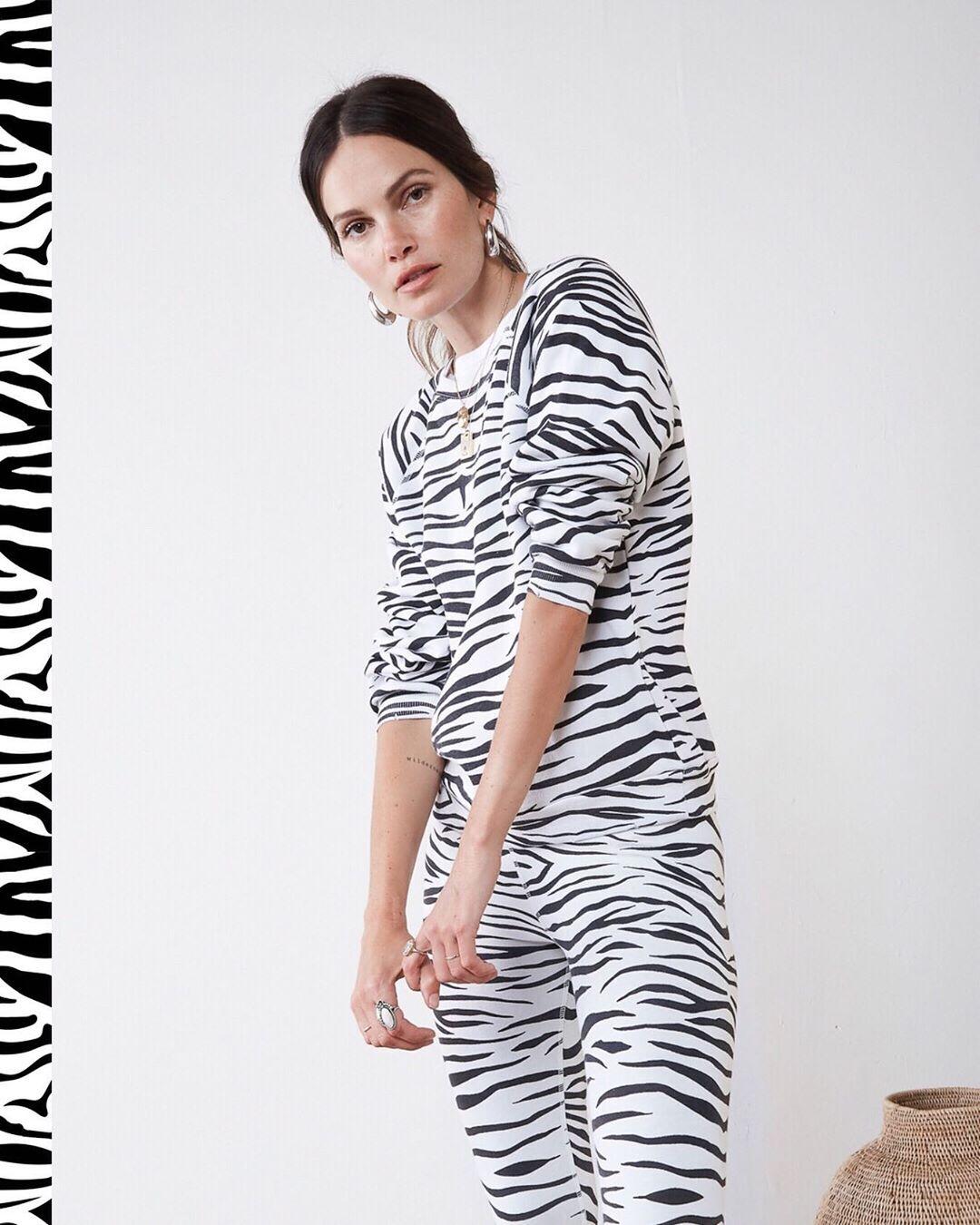 Ragdoll LA Oversized Sweatshirt Zebra   