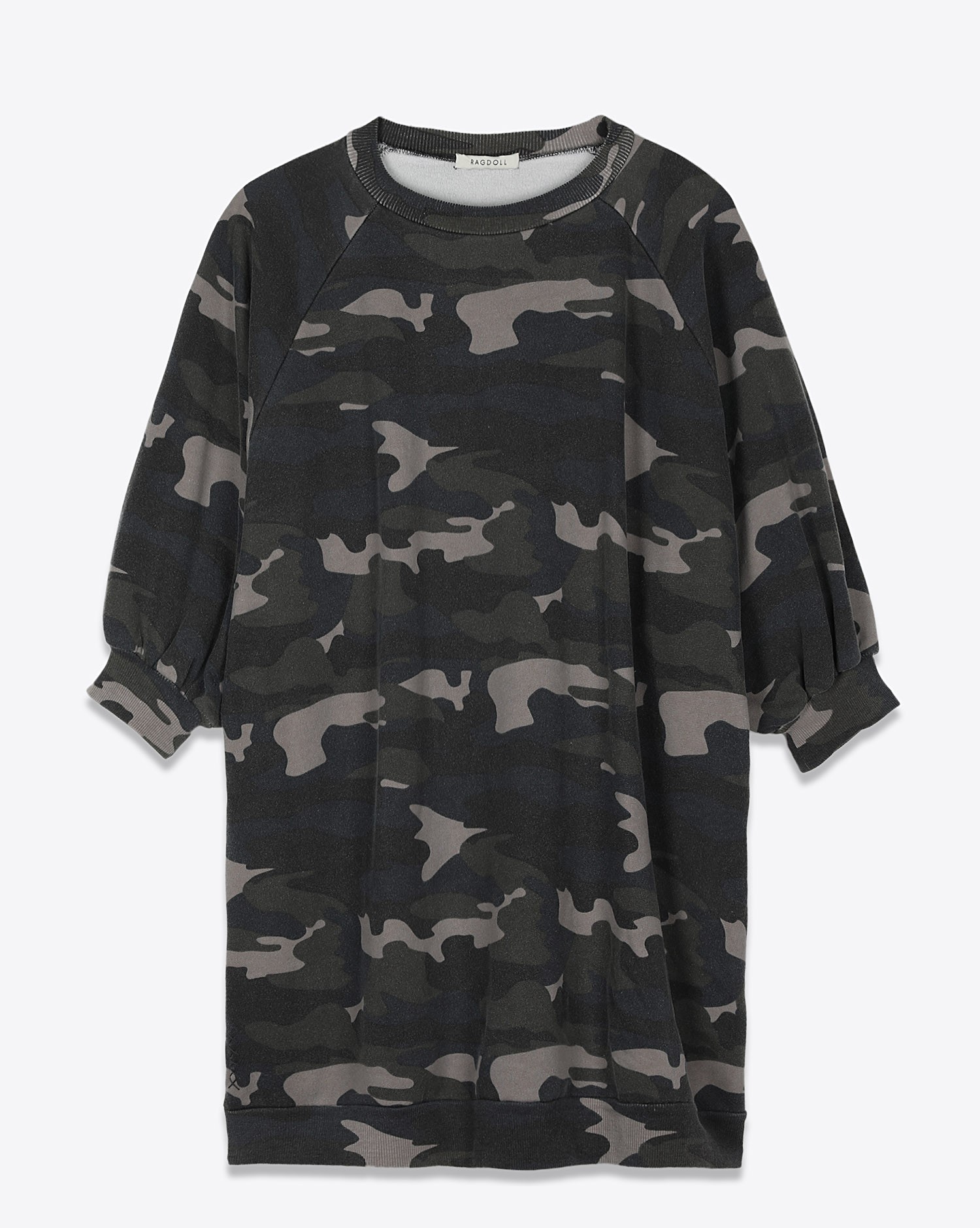 Image du produit Ragdoll LA Super Oversized Sweatshirt - Camo Army 