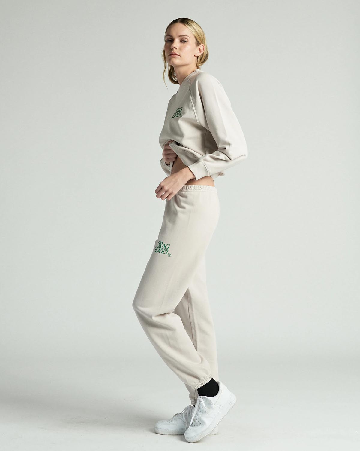 Image du produit Ragdoll LA Sweatshirt Organic Members Club - Moon Beam - 3